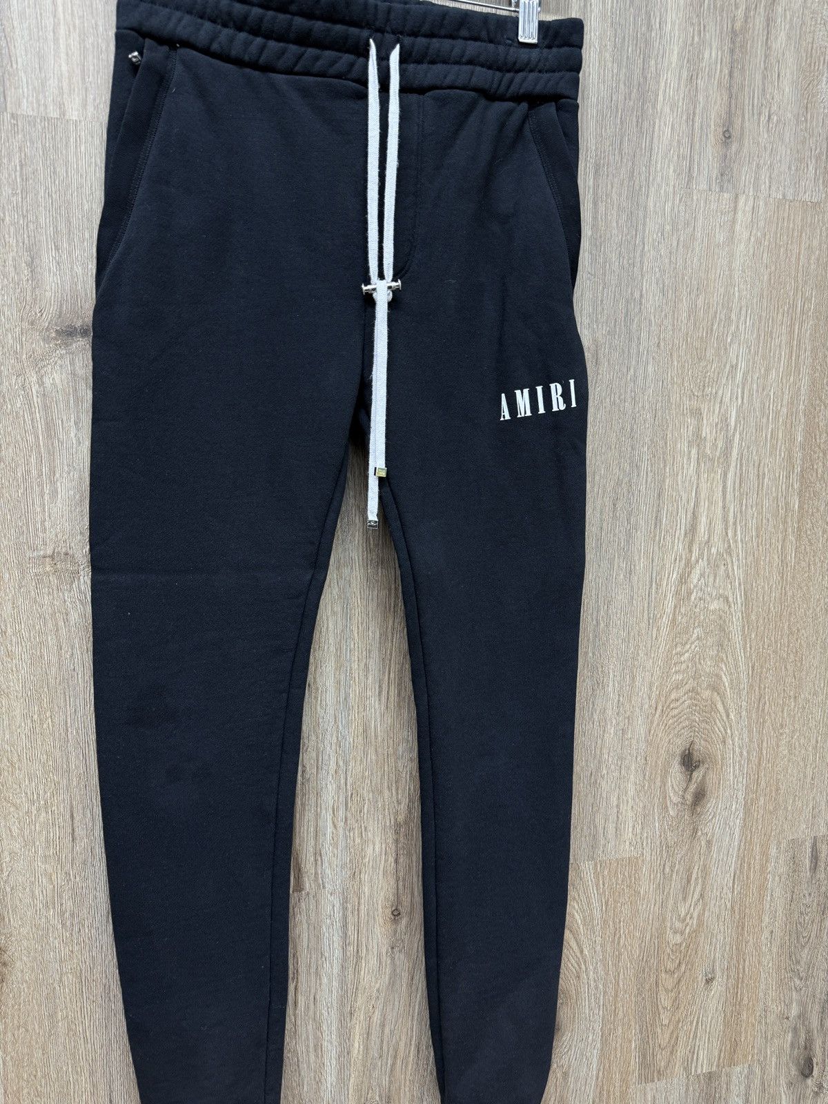 Amiri Amiri Logo Sweatpants Size US 30 / EU 46 - 4 Thumbnail
