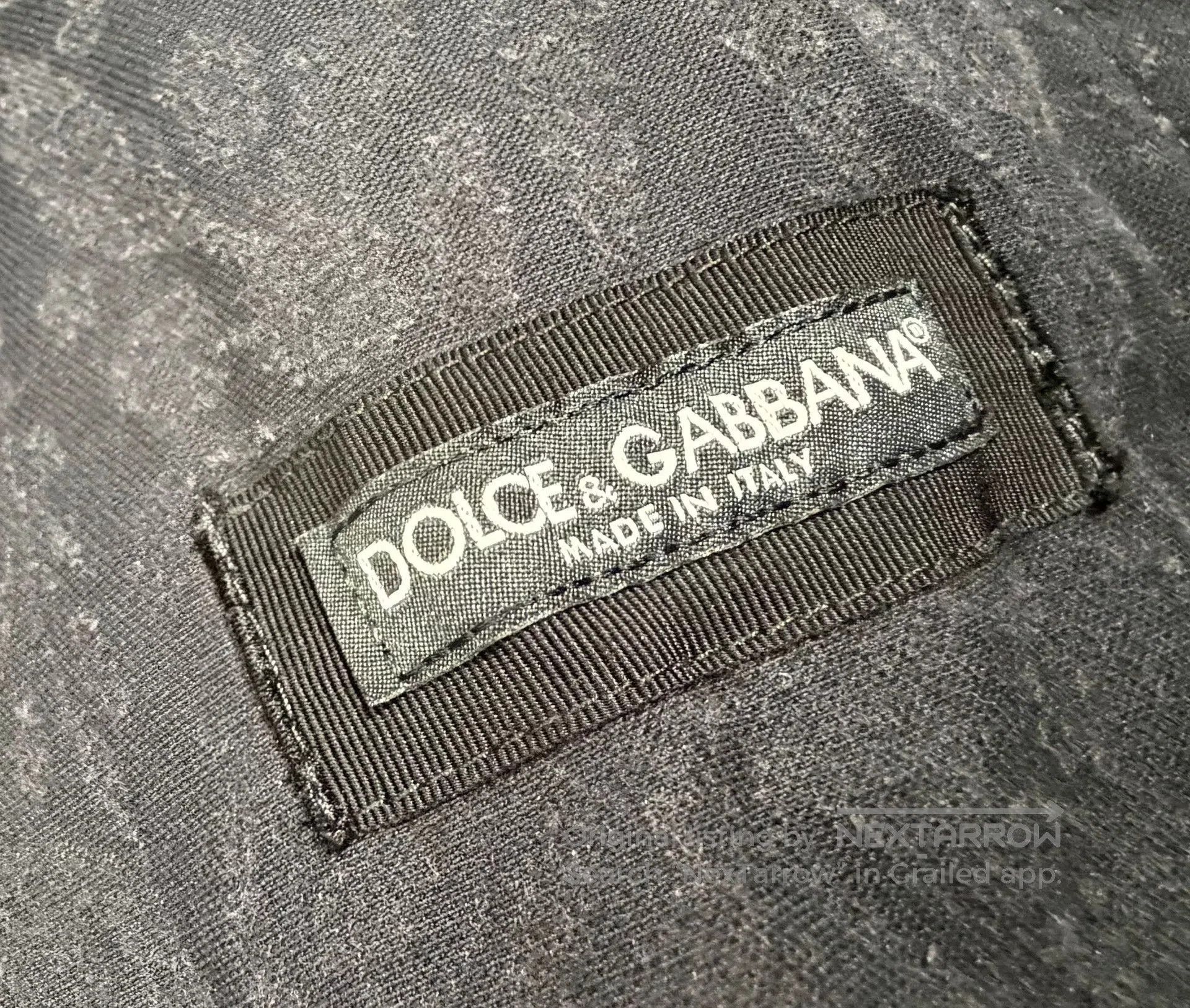Dolce & Gabbana Dolce & Gabbana Men's Velvet Embossed Jacket. Size US M / EU 48-50 / 2 - 7 Thumbnail