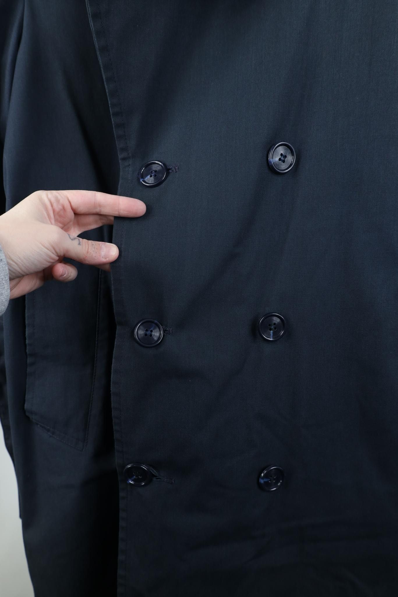 Vintage Vintage 60s Streetwear Lined Belted Trench Coat Rain Jacket Size US L / EU 52-54 / 3 - 10 Thumbnail