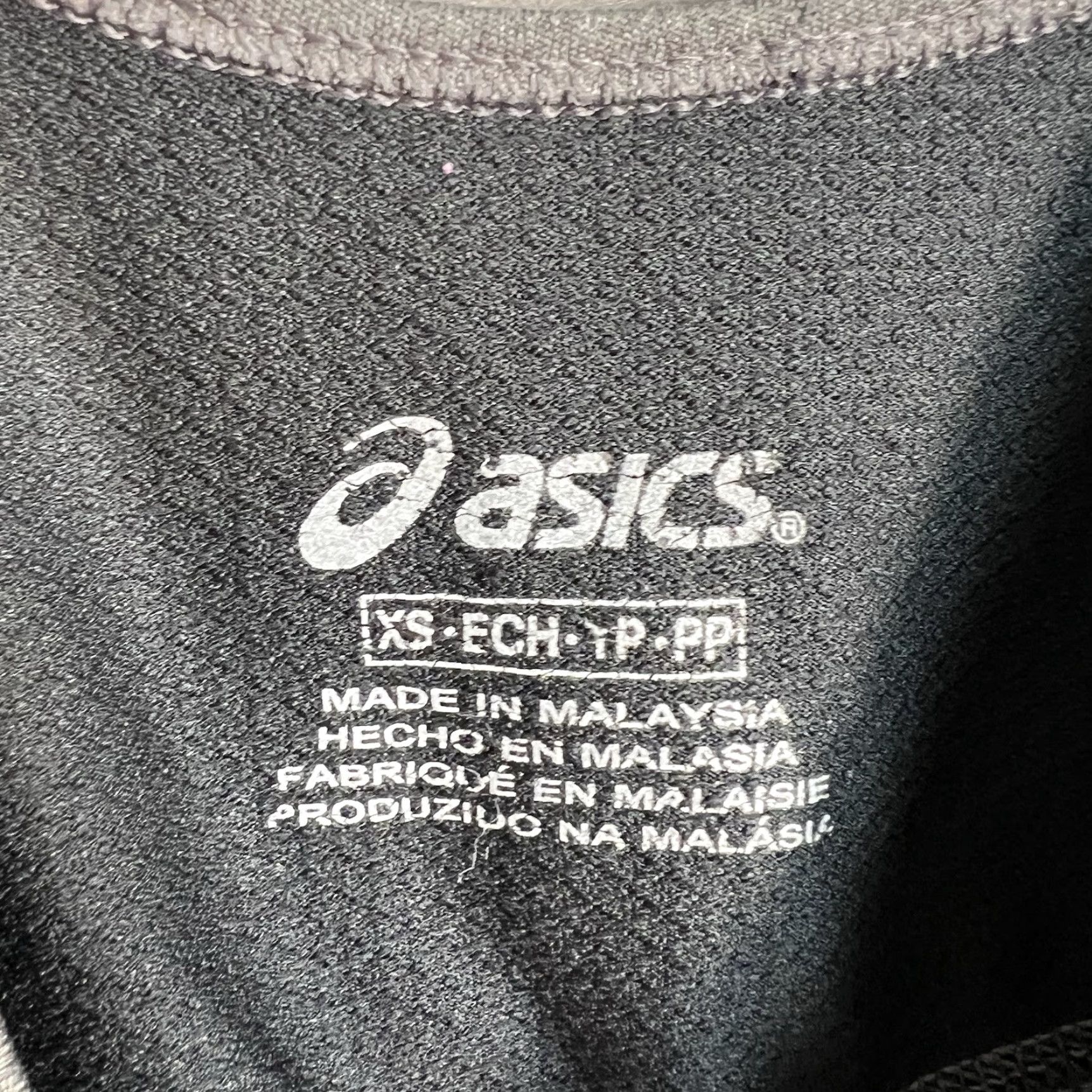 Asics VINTAGE ASICS Running Shirt Womens XS Gray Long Sleeve Thumb Hole Size XS / US 0-2 / IT 36-38 - 7 Thumbnail