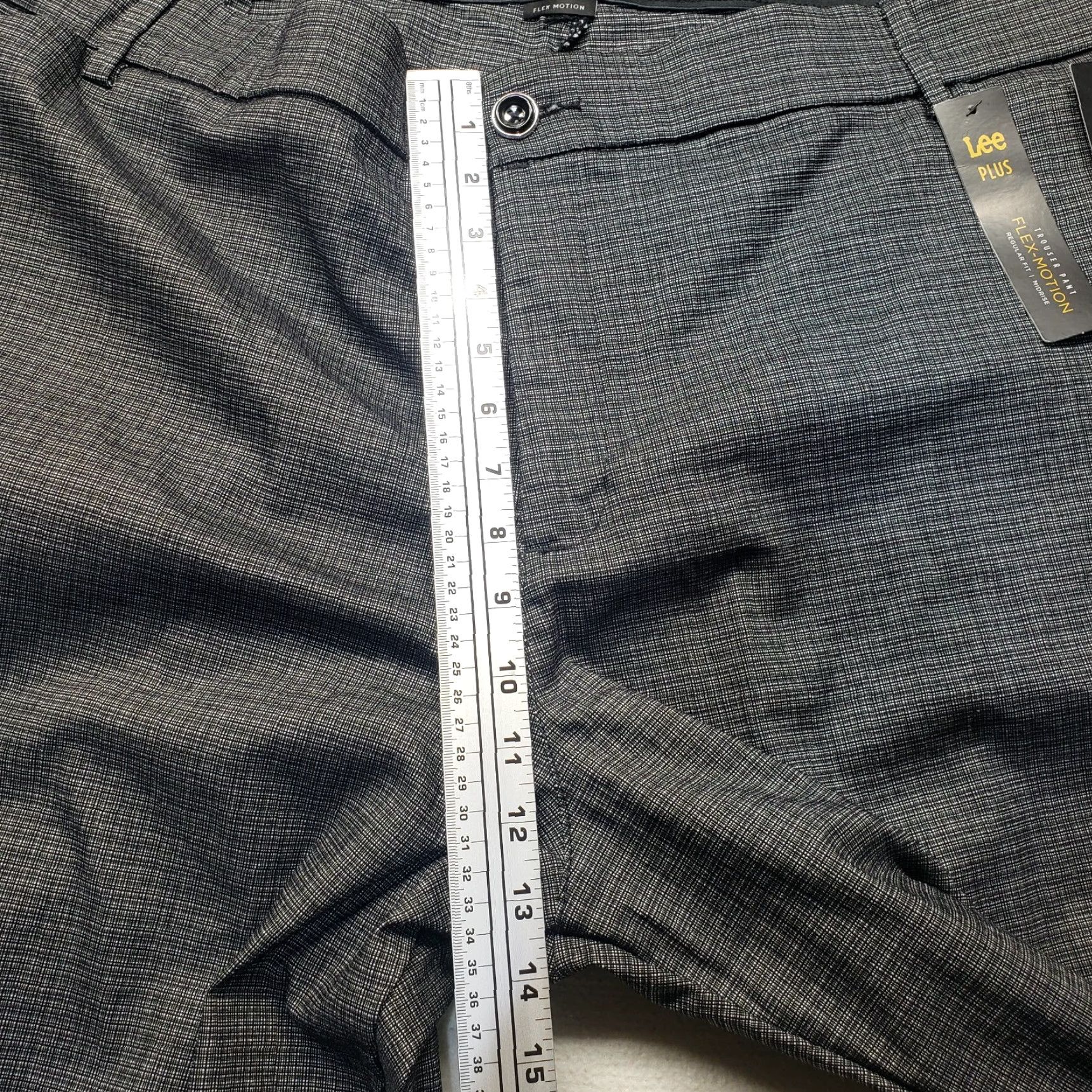 Lee LEE Plus Size Gray Ultra Lux Comfort Flex Motion Trouser Pants for Women 28W Gray Pants Womens 28 Plus Flex Motion Comfort Size 28" / US 6 / IT 42 - 5 Thumbnail