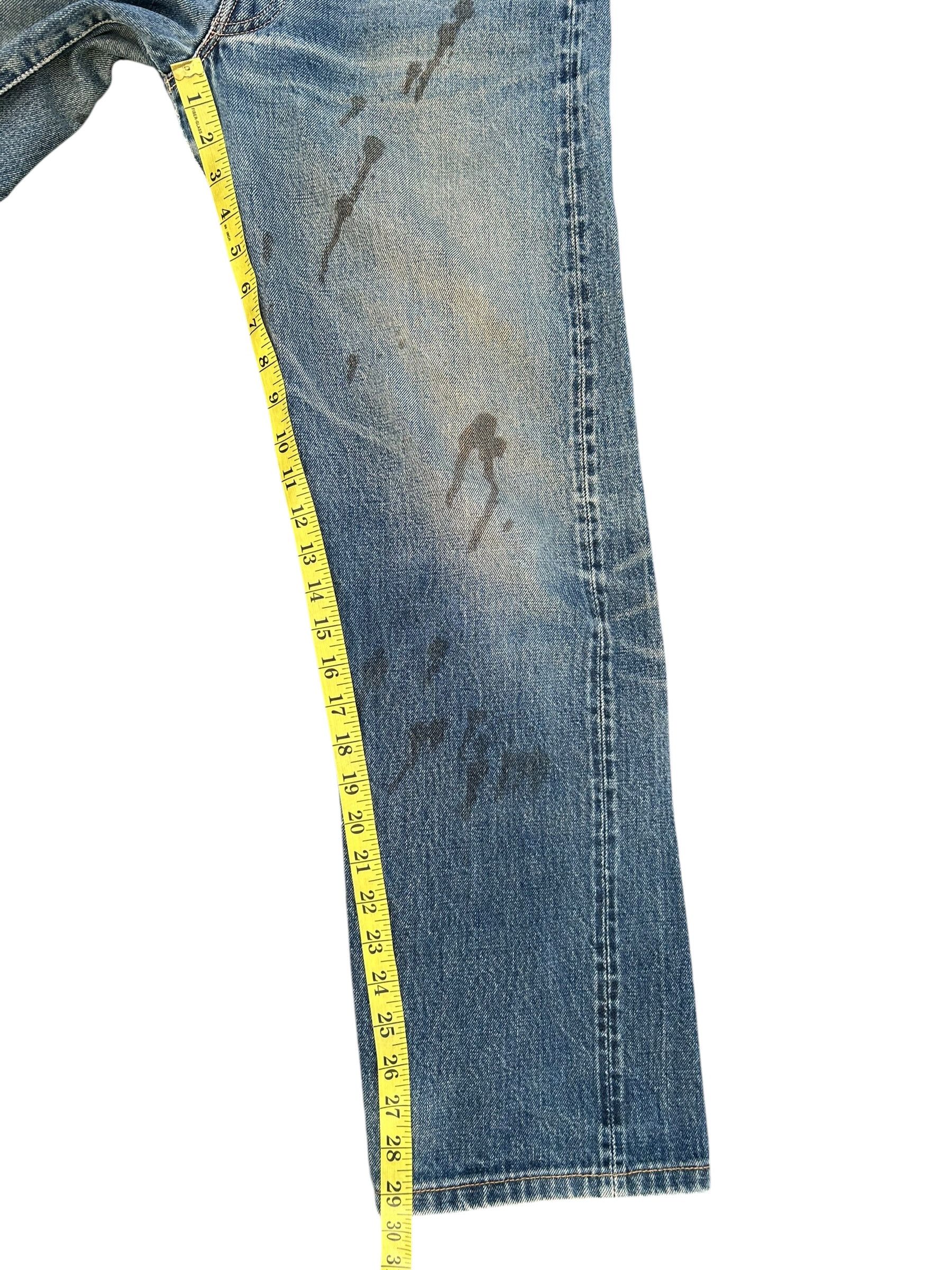 Kapital Vintage Levis Big E Selvedge Distressed Denim Jeans Size US 29 - 20 Thumbnail