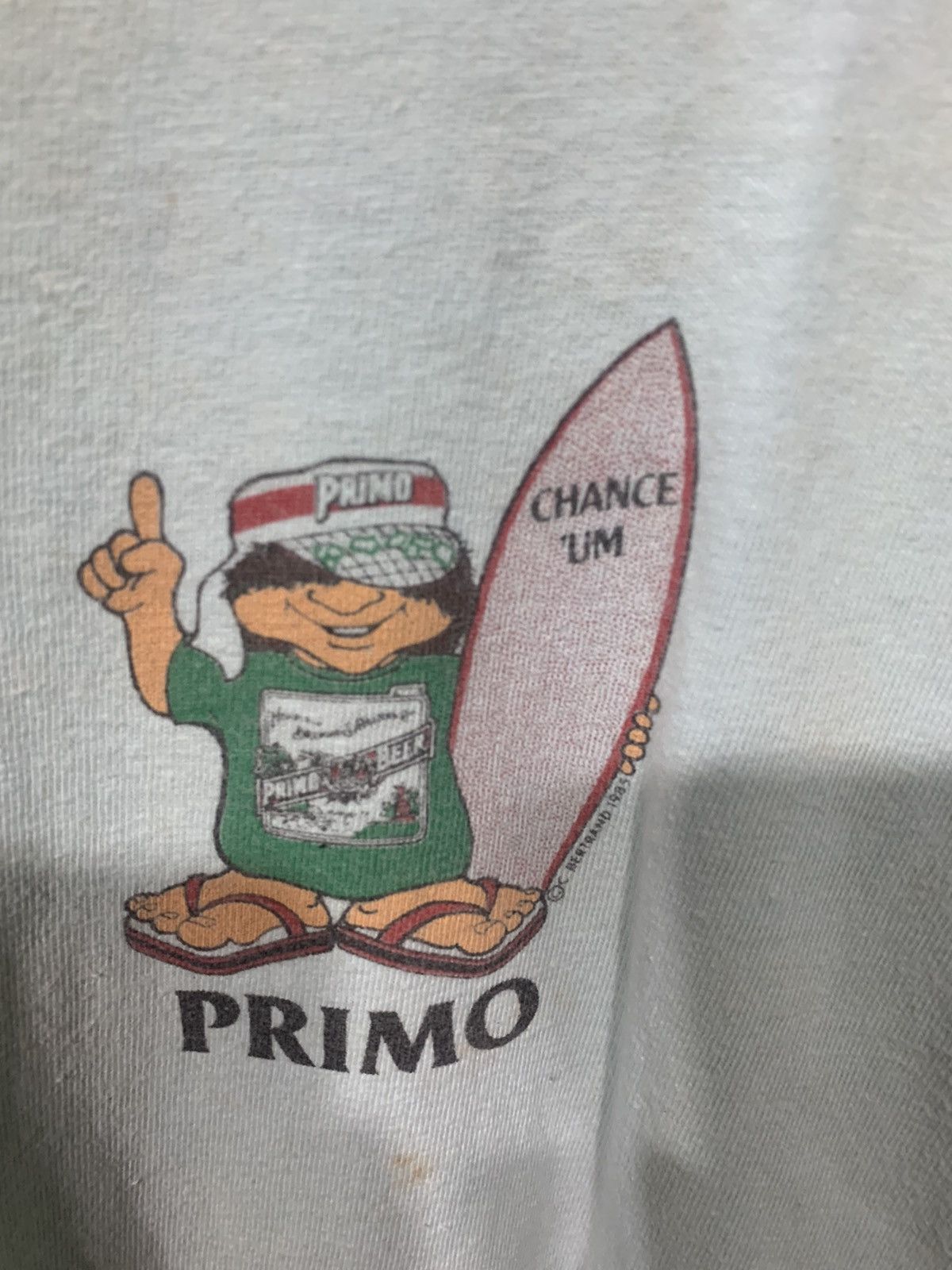 Vintage Vintage primo beet tshirt 80s Size US M / EU 48-50 / 2 - 5 Thumbnail
