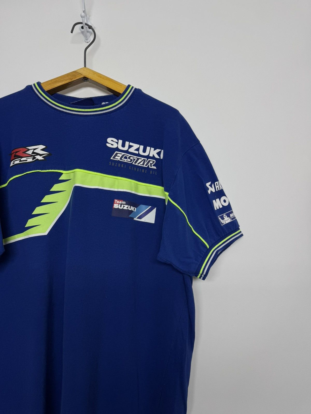 Vintage Vintage Y2k Suzuki Racing Big Logo T Shirt Size US M / EU 48-50 / 2 - 7 Thumbnail
