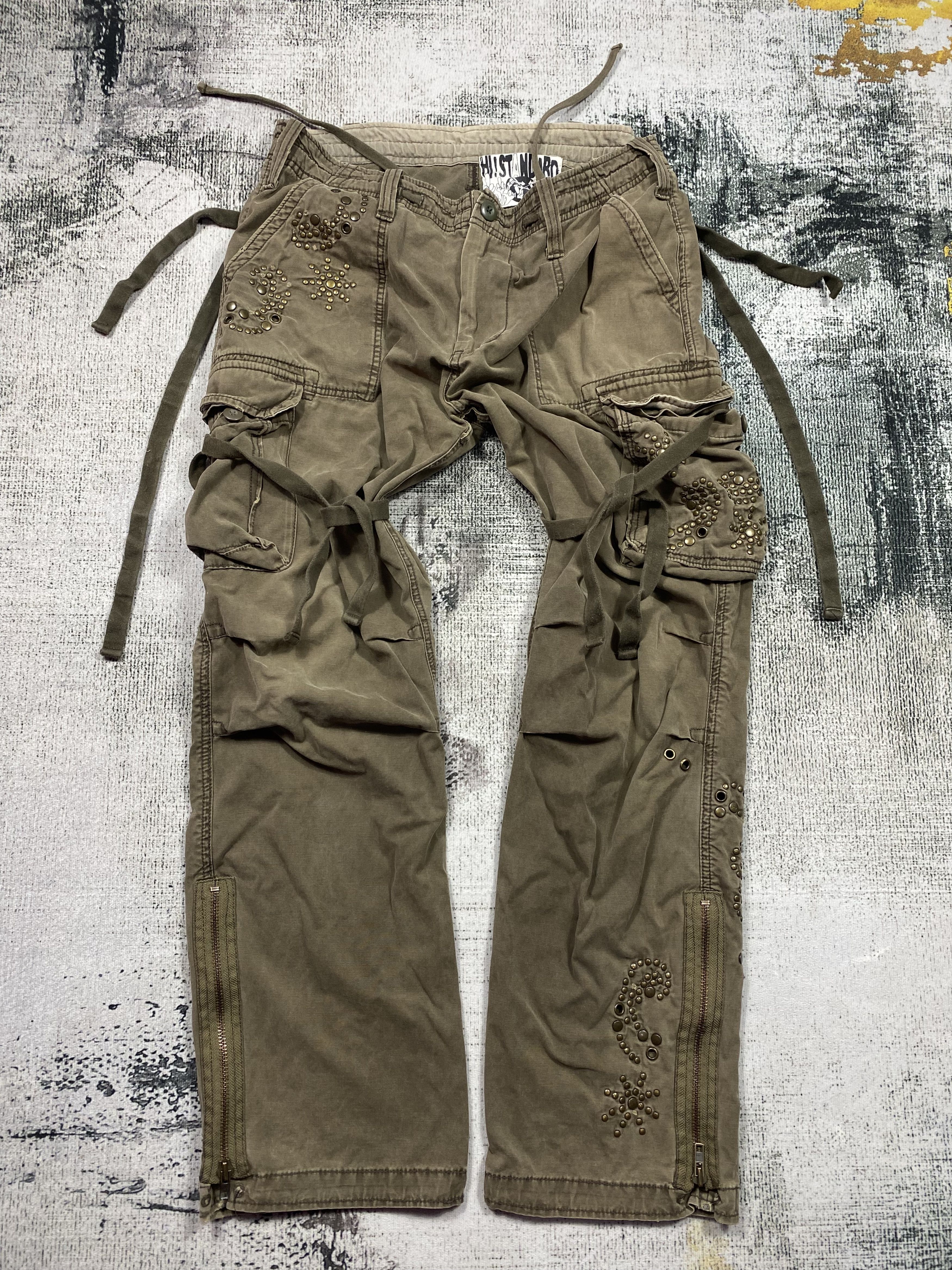 Other SICKS💥RARE Tactical Cargo Pants Multi Pocket Bondage Pants Size US 34 / EU 50 - 2 Thumbnail