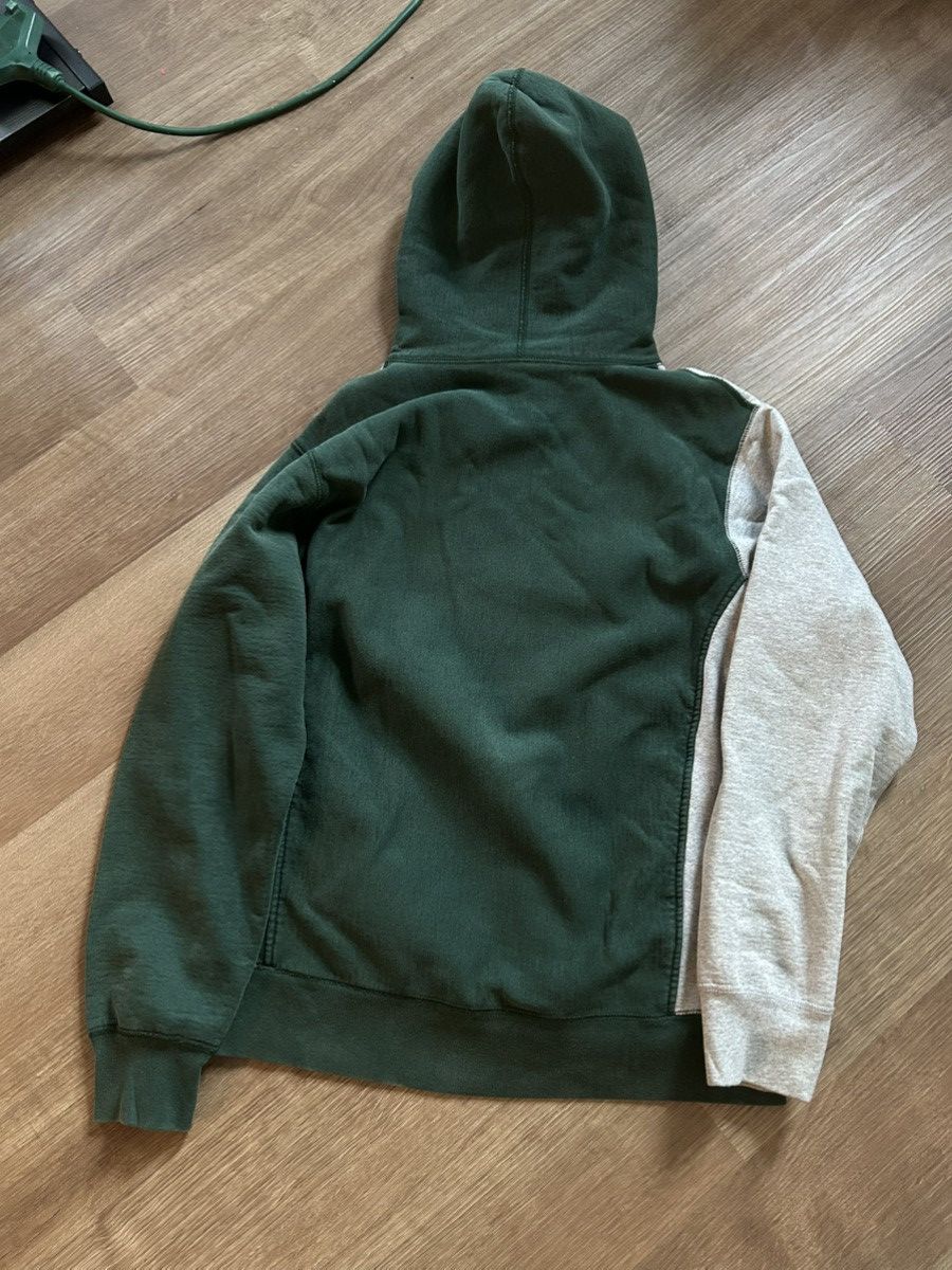 Supreme Supreme Split Hoodie Grey/Green F/W 2012 Large Size US L / EU 52-54 / 3 - 9 Thumbnail