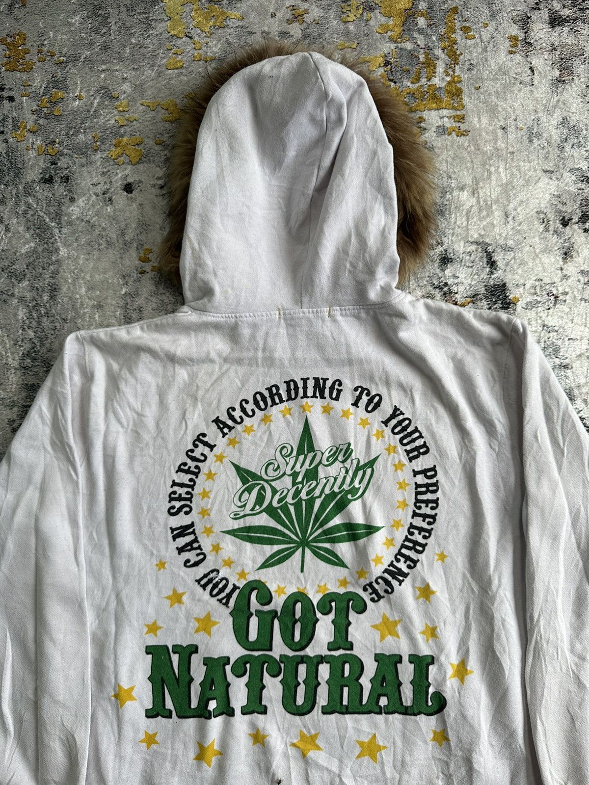Hysteric Glamour SICK GOT NATURAL FUR HOODIE RASTAMANIA LGB STYLE Size US L / EU 52-54 / 3 - 4 Thumbnail