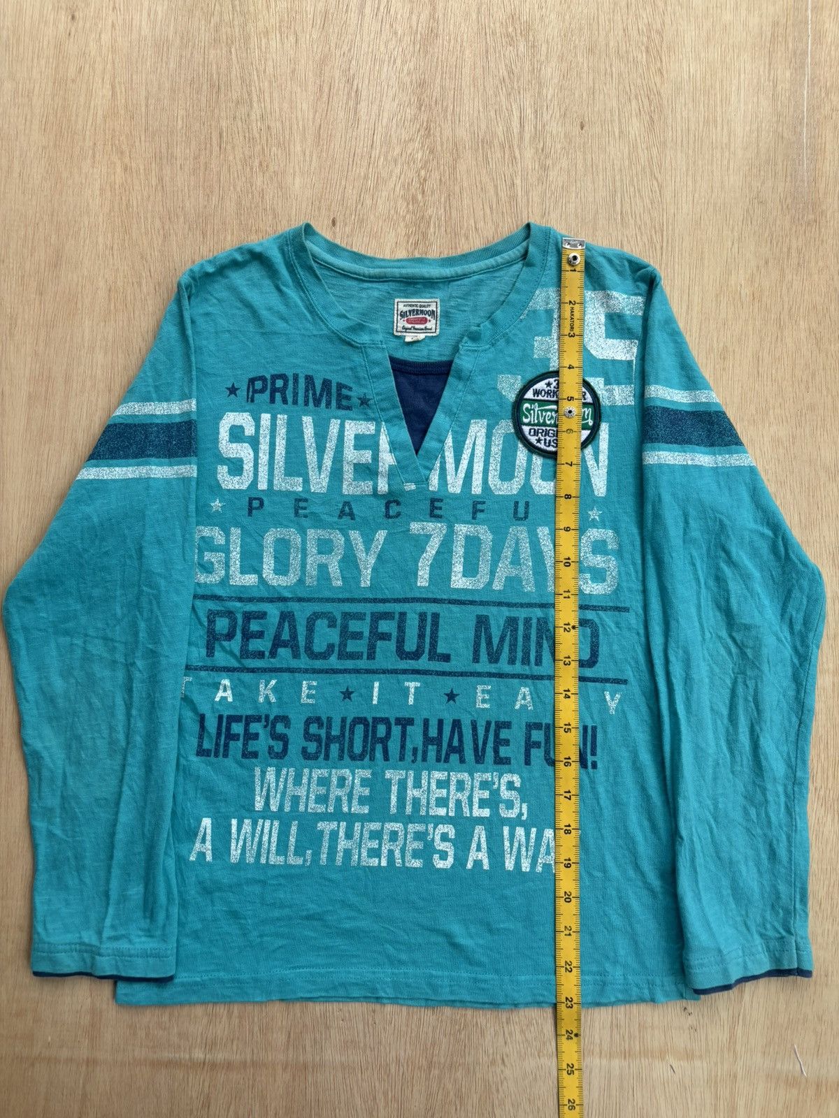 Hysteric Glamour × Japanese Brand Y2k Silvermoon Peaceful Glory 7Days Longsleeve Size US M / EU 48-50 / 2 - 9 Thumbnail