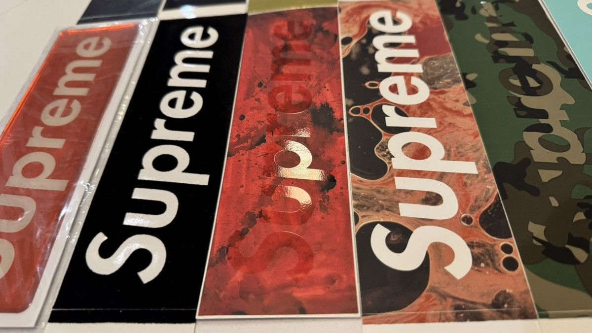 Supreme Supreme Box Logo Sticker Lot collection Size ONE SIZE - 13 Thumbnail