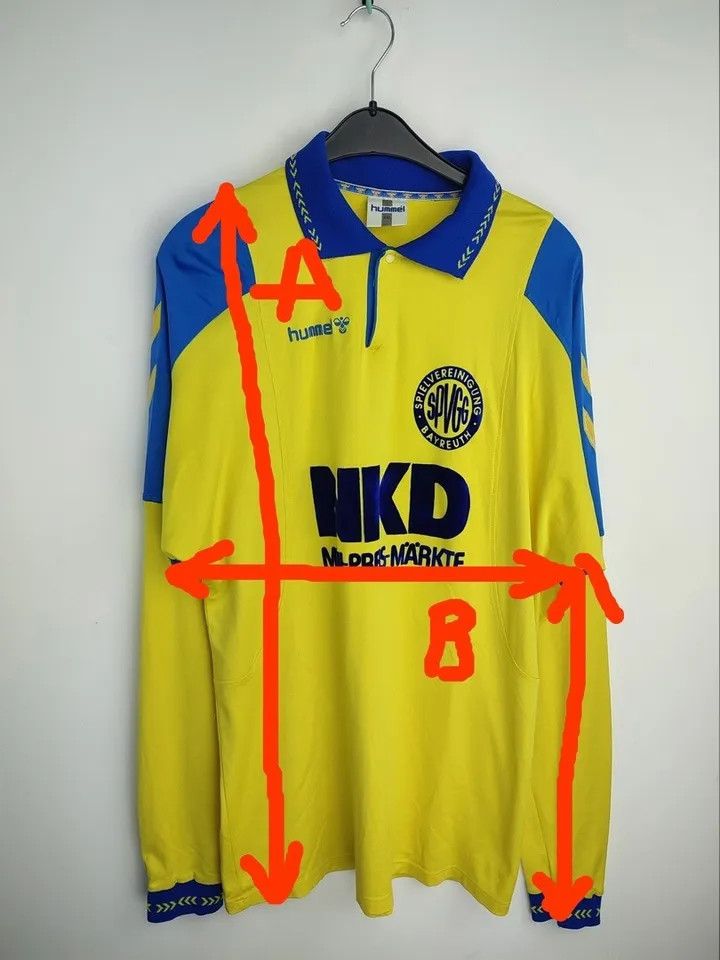 Hummel × Vintage Rare vintage Hummel SpVgg Bayreuth #15 1995-96 Kit FOOTBALL Size US XXL / EU 58 / 5 - 12 Thumbnail