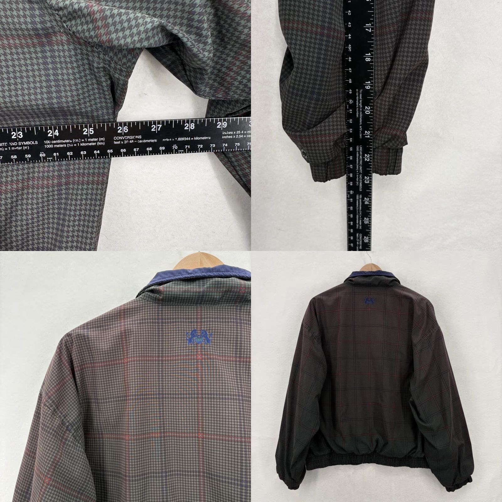 Vintage VINTAGE Tourney Gore-Tex Jacket Womens Extra Large Plaid Pullover Golf Anorak Size XL / US 12-14 / IT 48-50 - 8 Thumbnail