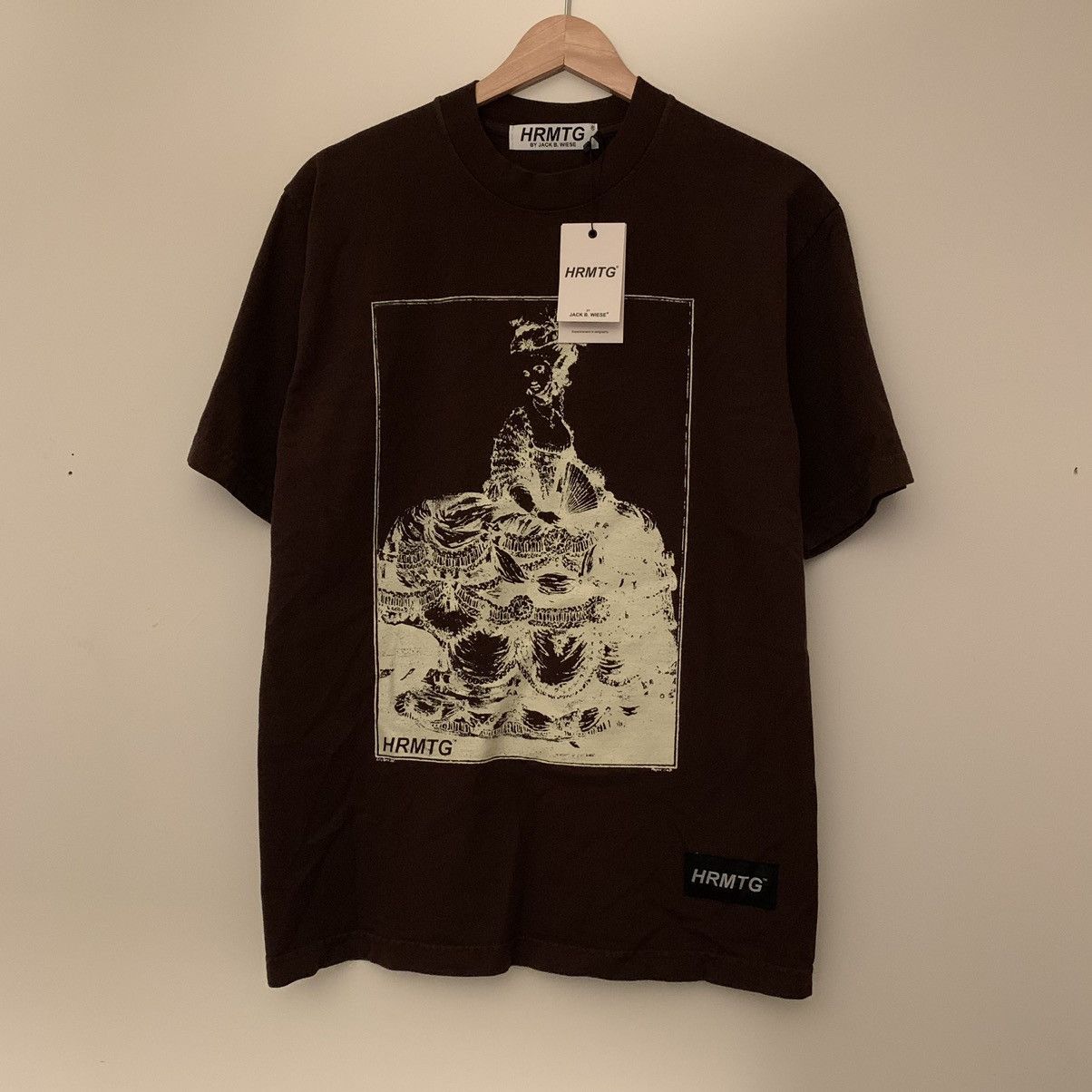 image of Hrmtg X Jack B Wiese Marie Antoinette Shirt Brown, Men's (Size Small)