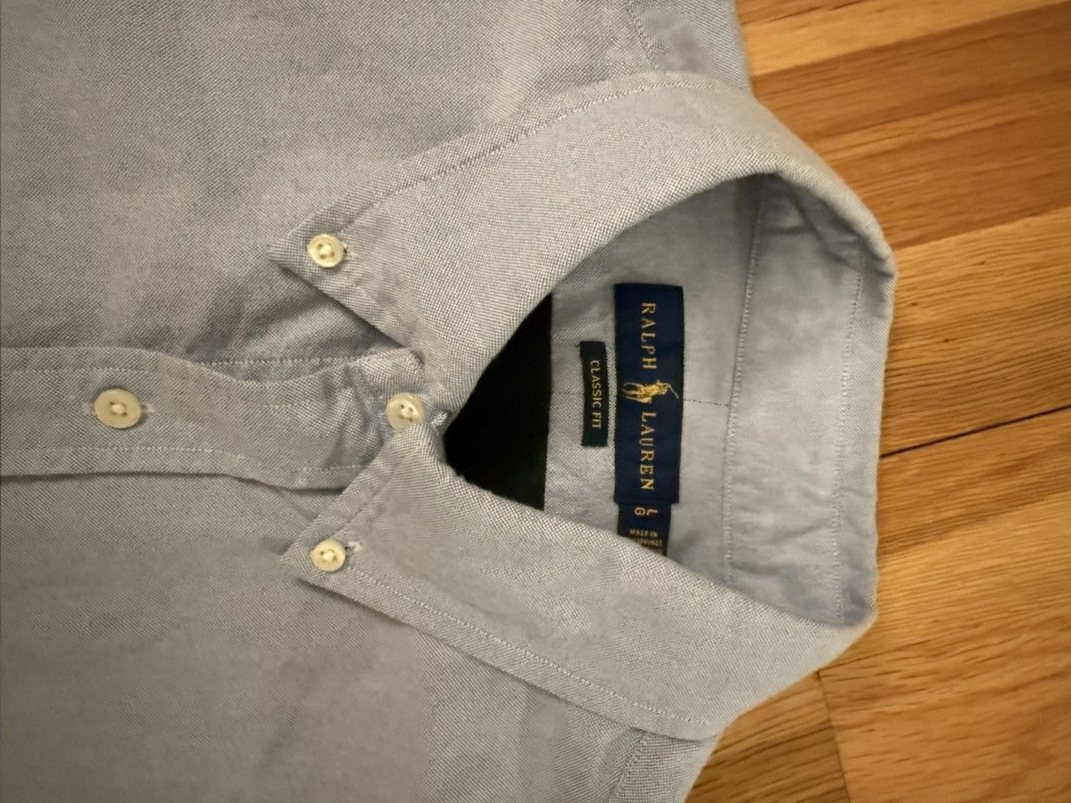 Polo Ralph Lauren Polo Ralph Lauren Skull & Crossbones Button Up Shirt Size US L / EU 52-54 / 3 - 5 Thumbnail