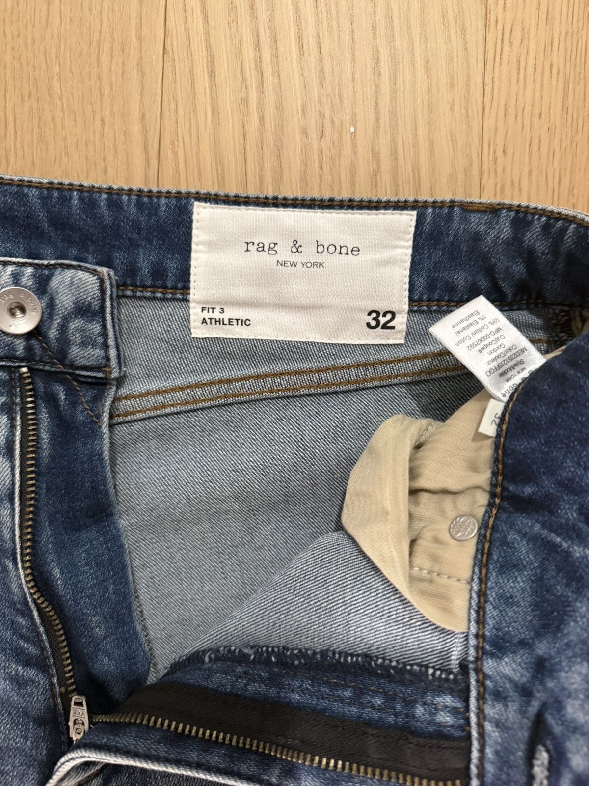 Rag & Bone Rag & Bone Athletic Fit Jeans Size US 32 / EU 48 - 3 Thumbnail