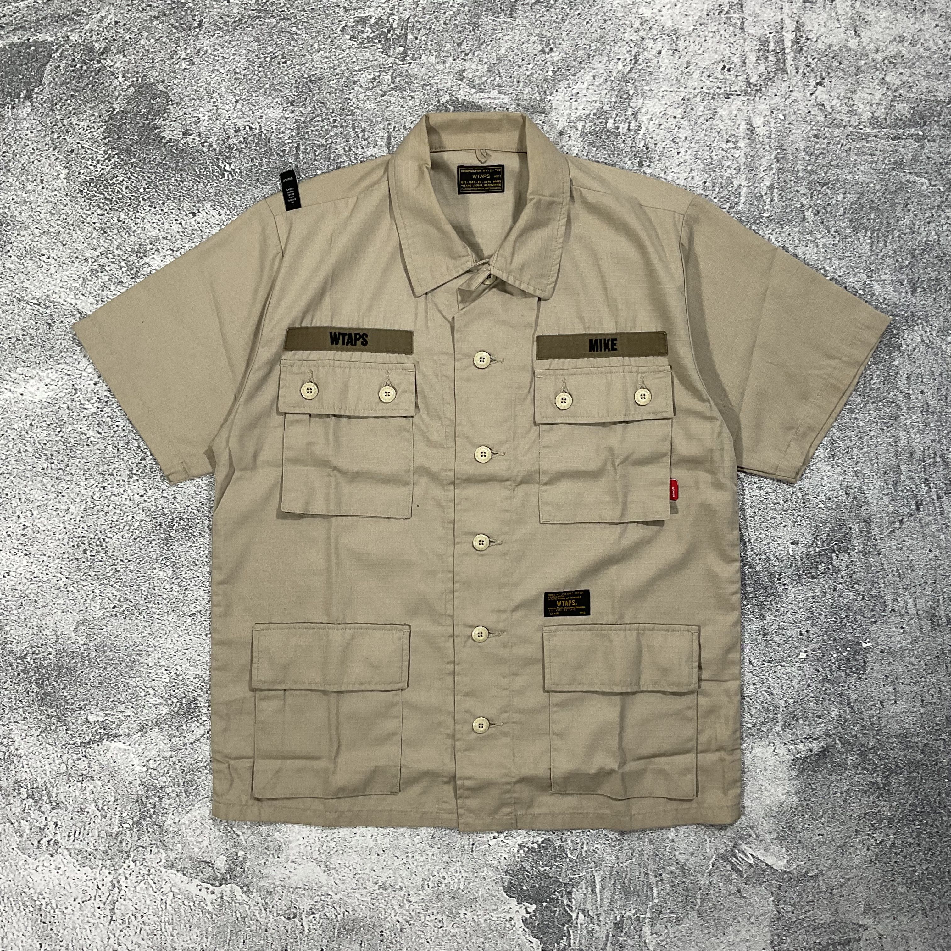 Wtaps Wtaps jungle ss shirt copo ripstop 2017 Size US M / EU 48-50 / 2 - 1 Thumbnail