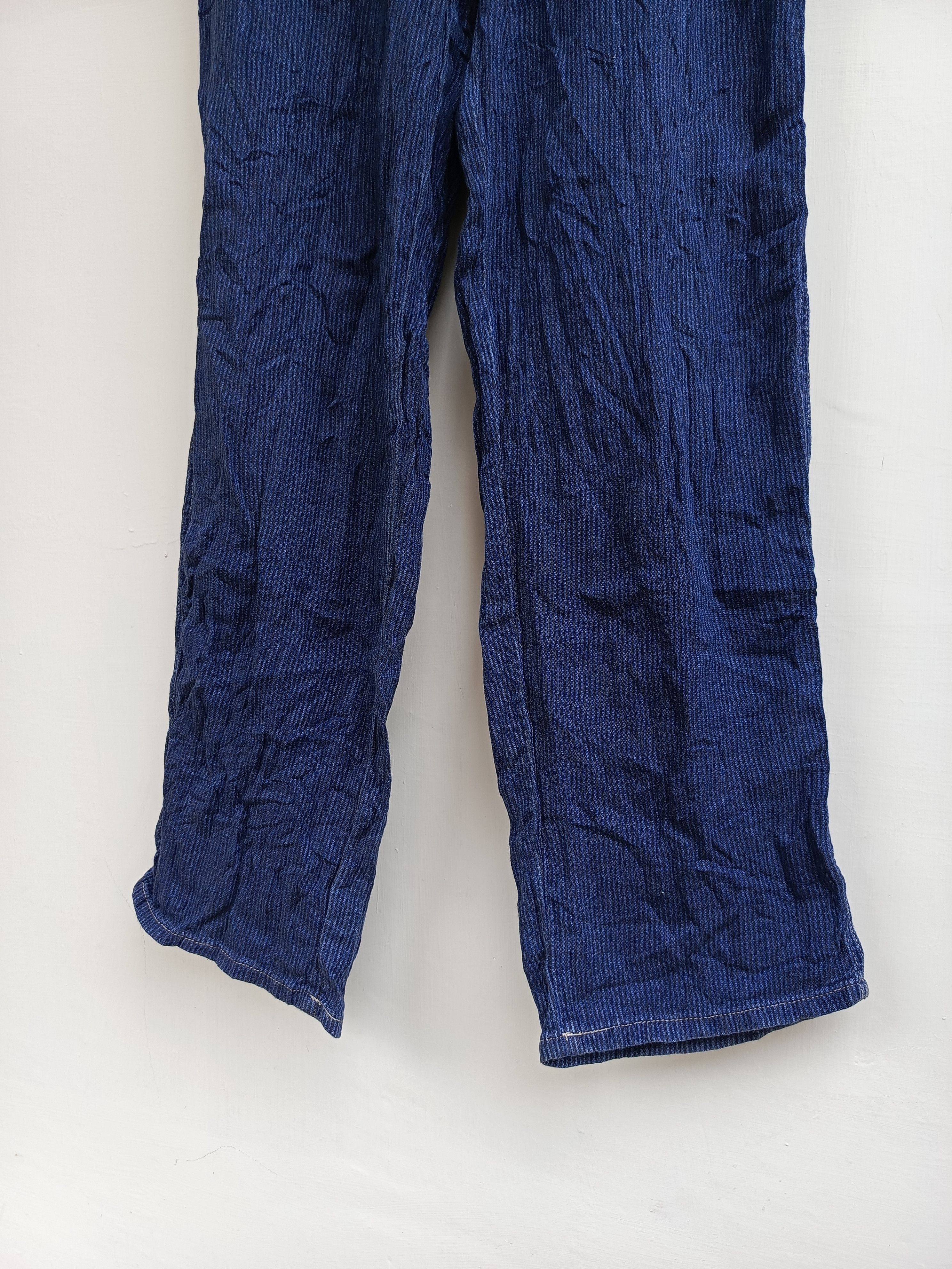 Japanese Brand Blue way jeans long pants Size US 32 / EU 48 - 3 Thumbnail