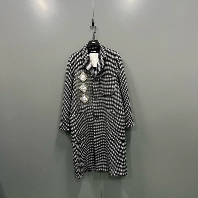 Song For The Mute Song For The Mute herringbone lapel coat Size US M / EU 48-50 / 2 - 1 Thumbnail