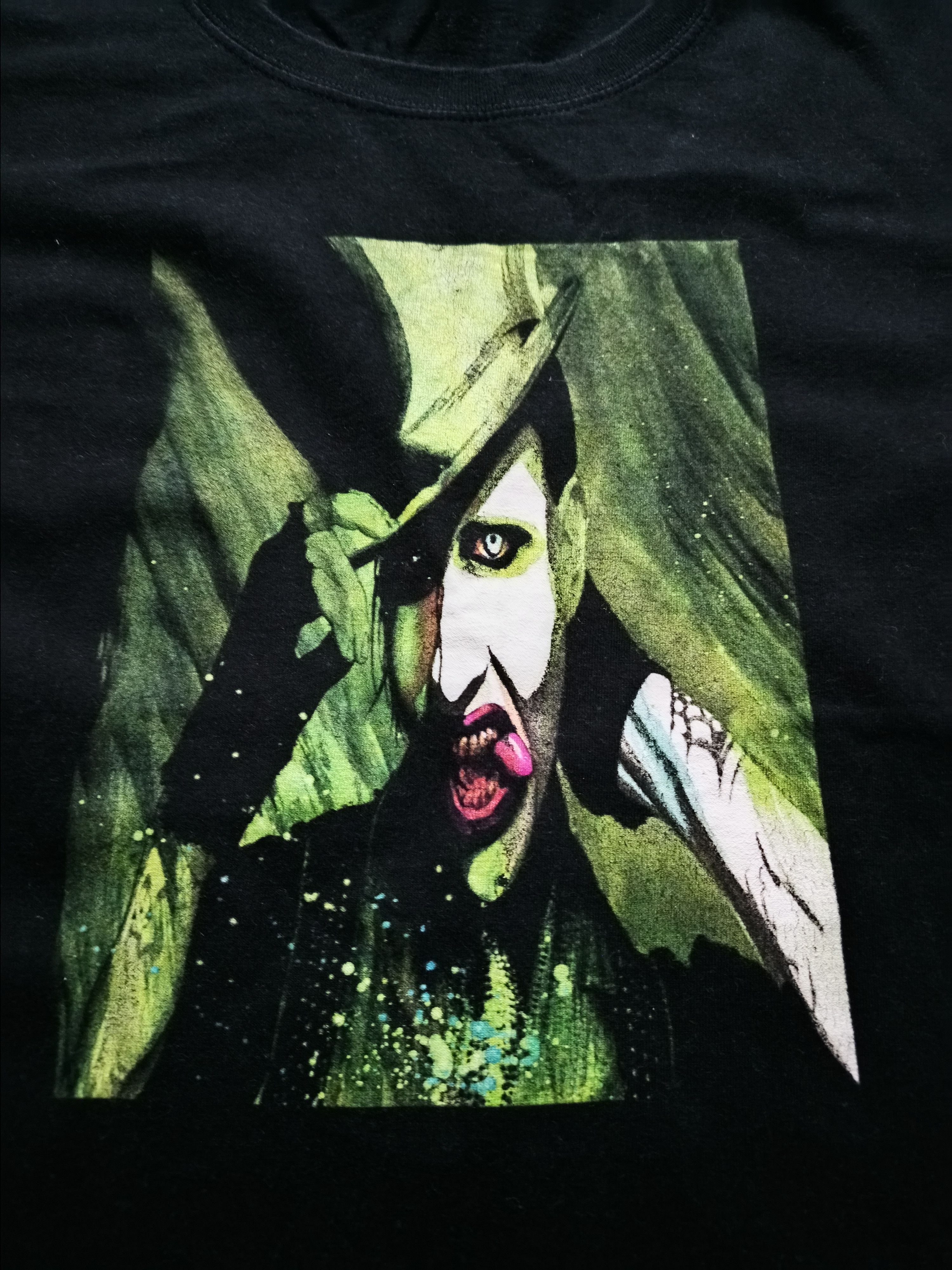 Band Tees × Marilyn Manson Marilyn Manson Longsleeve Size US L / EU 52-54 / 3 - 2 Thumbnail