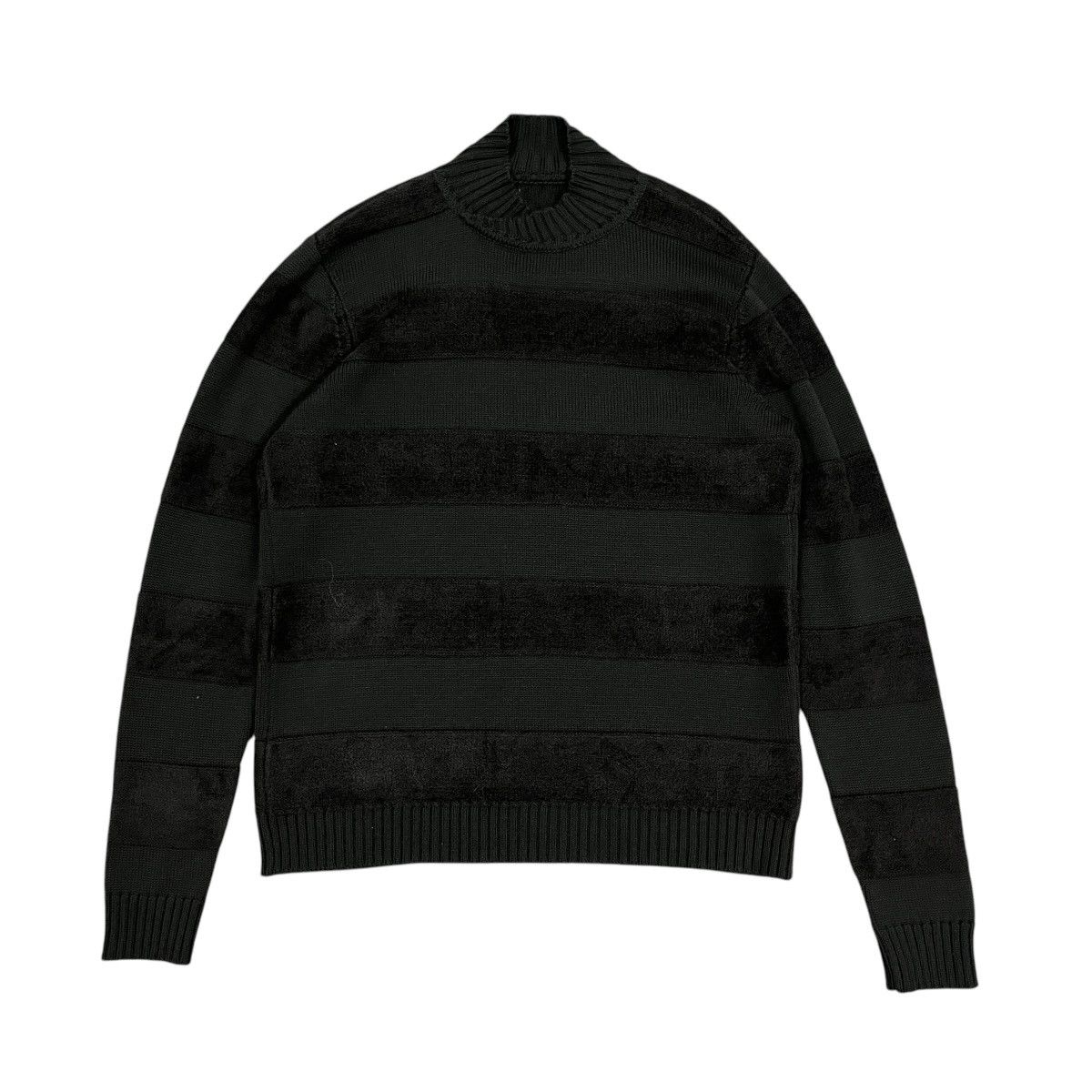 Giorgio Armani Stripe Virgin Wool Sweaters Size US M / EU 48-50 / 2 - 1 Thumbnail