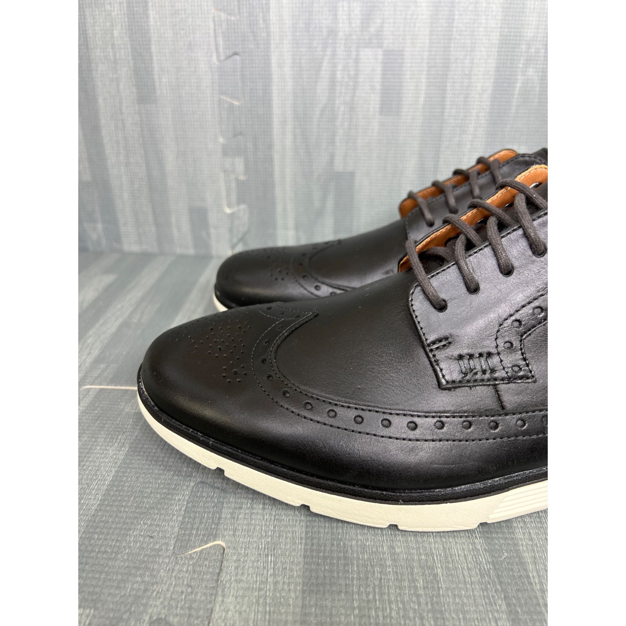 Timberland Timberland Wingtip Oxford Sensorflex Comfort Mens 11.5 Black Size US 11.5 / EU 44-45 - 4 Thumbnail