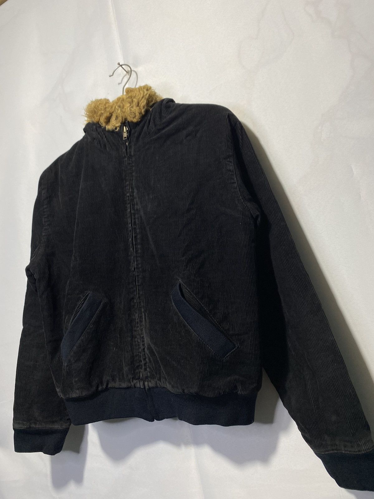 If Six Was Nine × Japanese Brand × Le Grande Bleu (L.G.B.) Blue Moon Blue Corduroy fur hoodie Size US M / EU 48-50 / 2 - 4 Thumbnail