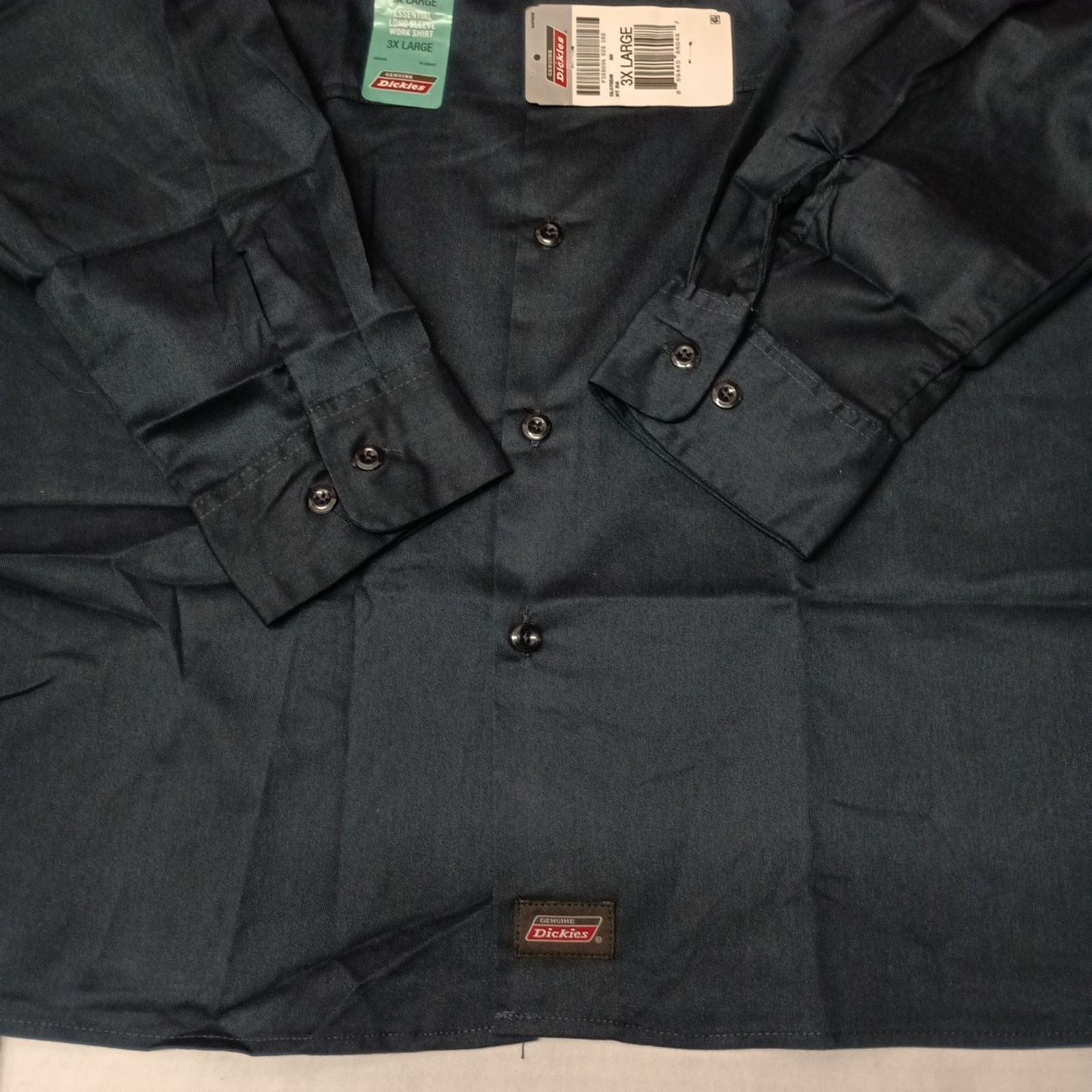 Dickies Dickies Essential Work Shirt Mens Size 3XL Blue Temp Control Size US XXL / EU 58 / 5 - 2 Thumbnail