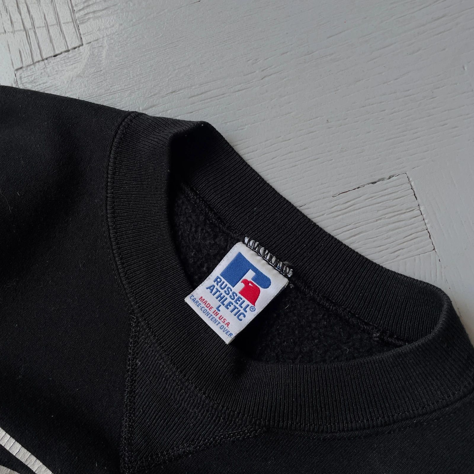 Russell Athletic Vintage 90s Russell Athletic Broadway Theatre Sweatshirt Size US L / EU 52-54 / 3 - 6 Thumbnail
