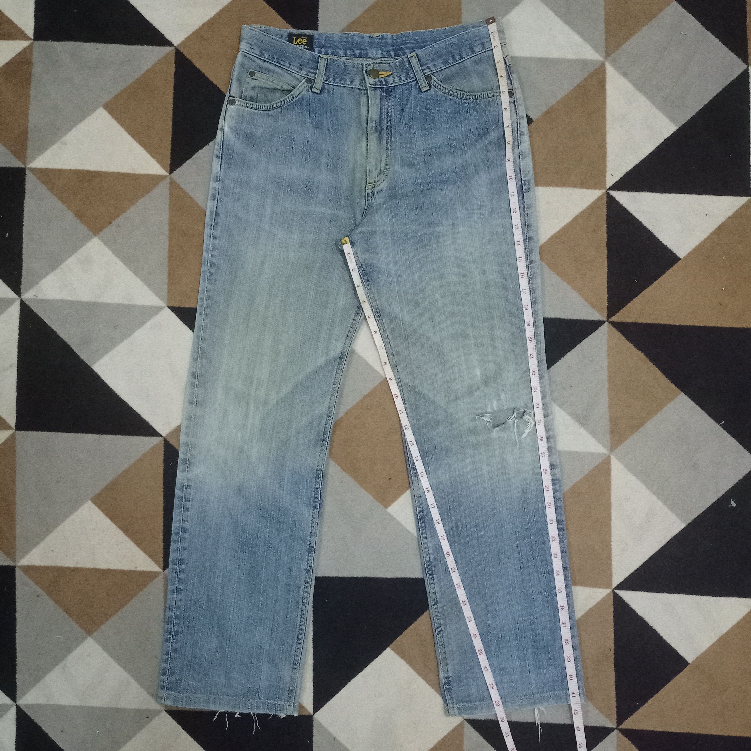 Lee Vintage Japanese Lee Riders Distressed Baggy Jeans Size US 32 / EU 48 - 11 Thumbnail