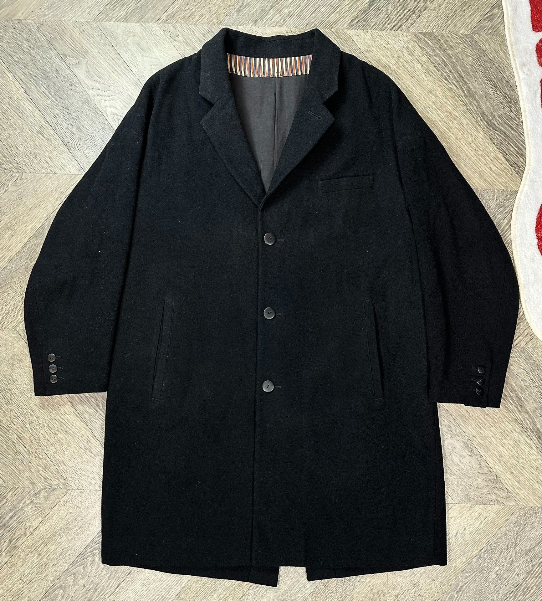 visvim HAMMONS COAT(TWEED)BLACK・size2 Visvim Visvim 21aw Hammons Coat Tweed | Grailed