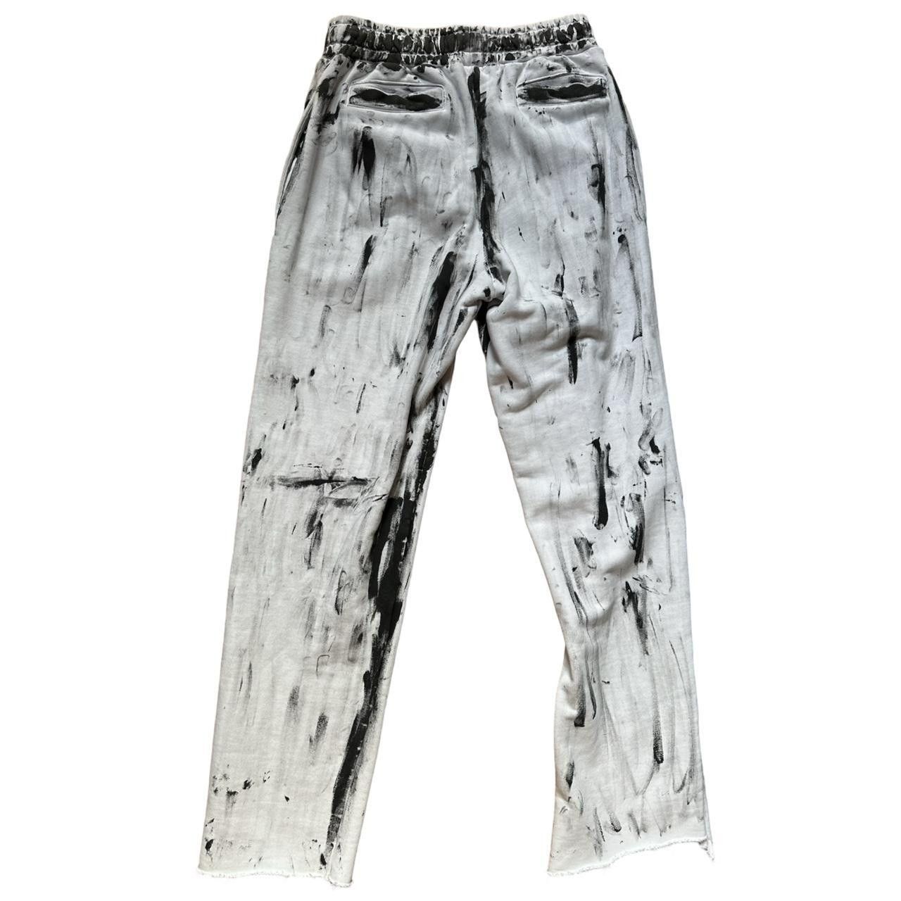 Misbhv ASTROBOI* X MISBHV 'Ibiza' White Painted Sweats - Medium Size 28" / US 6 / IT 42 - 6 Thumbnail