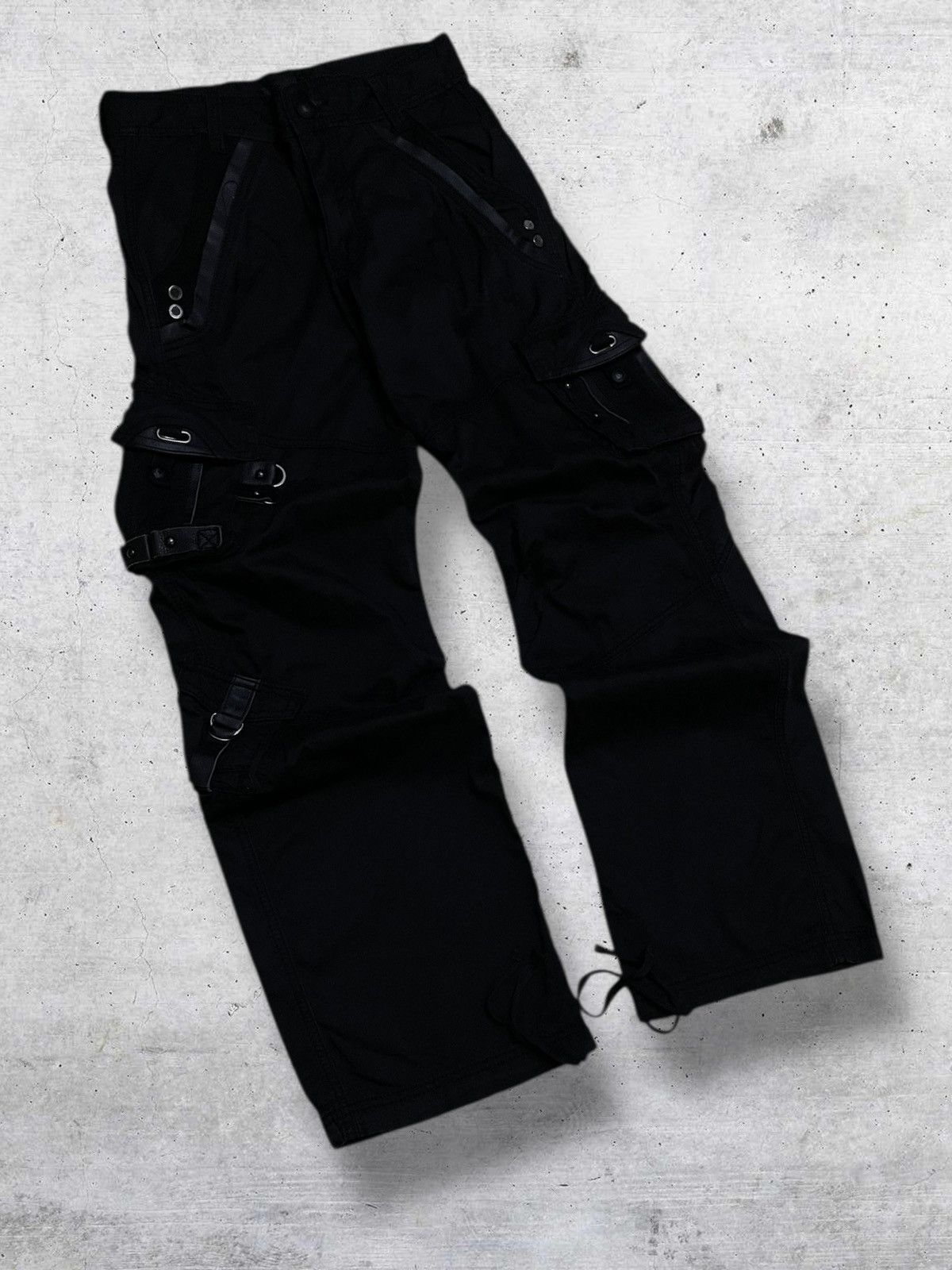 VINTAGE MIDAS JAPAN DESIGNER 90S OG BONDAGE MULTIPOCKET PANT