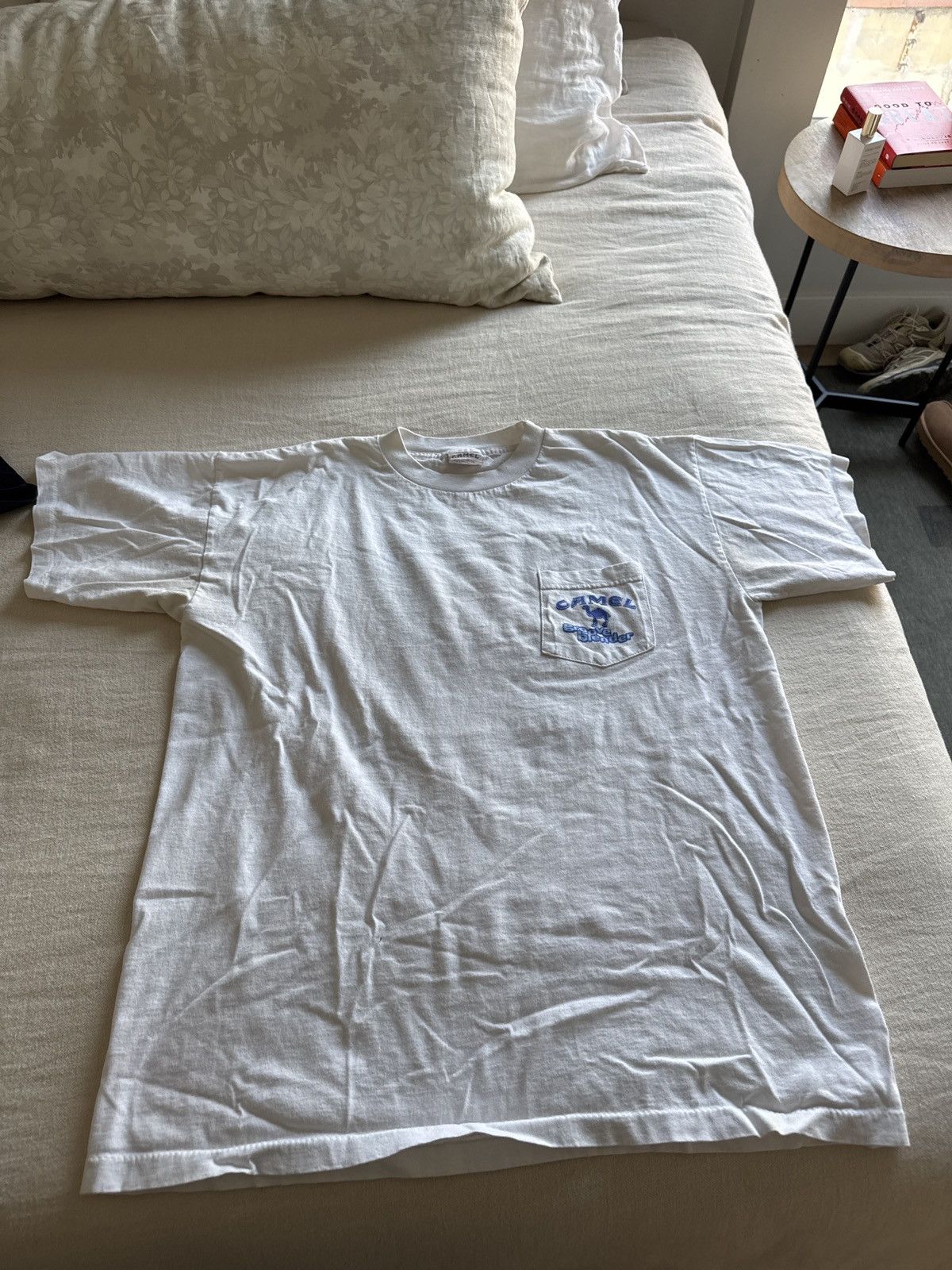 Vintage 90s Camel light t shirt Size US XL / EU 56 / 4 - 5 Thumbnail