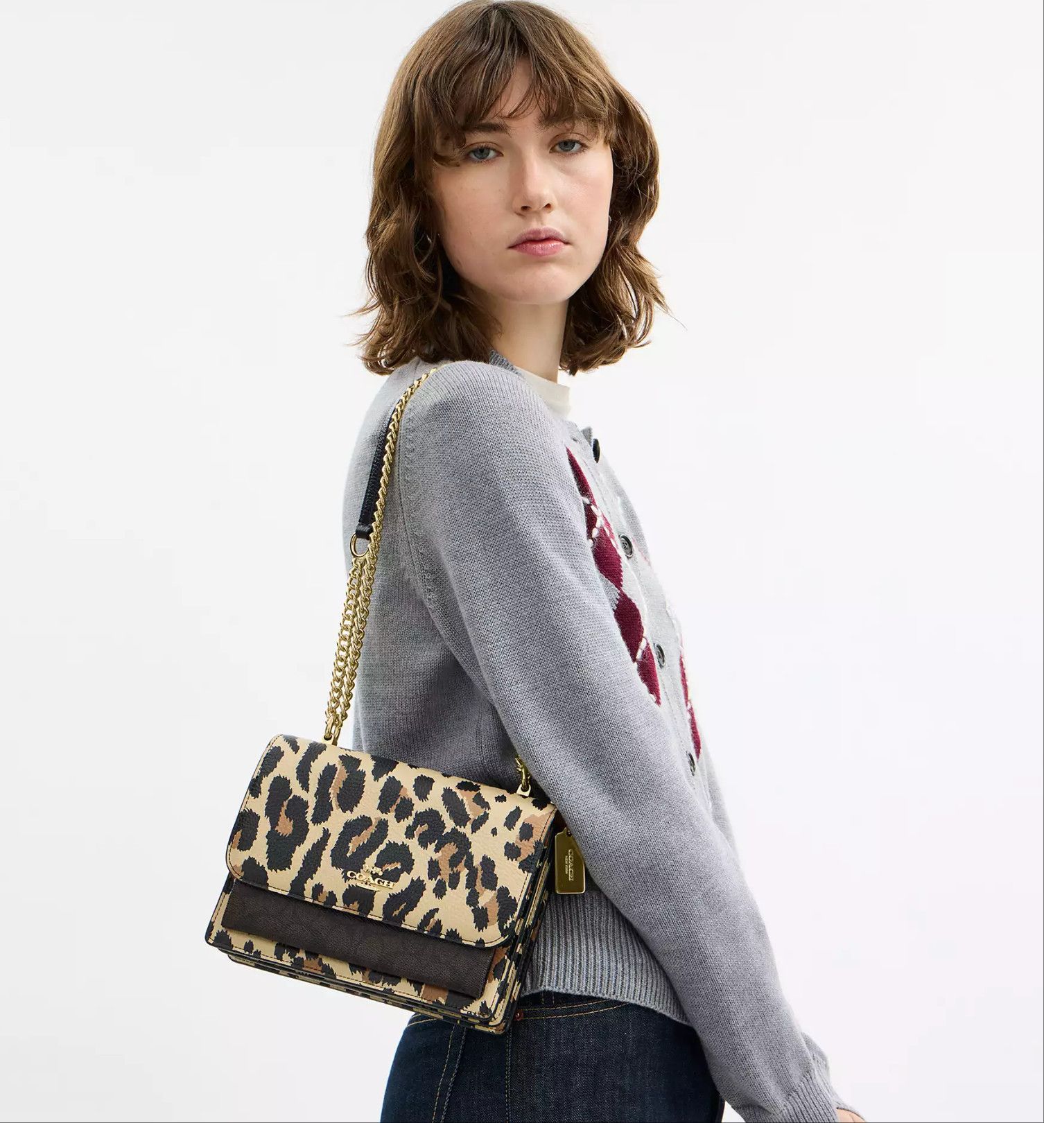 Coach Klare Crossbody Bag With Leopard Print CCK61 Size ONE SIZE - 10 Thumbnail