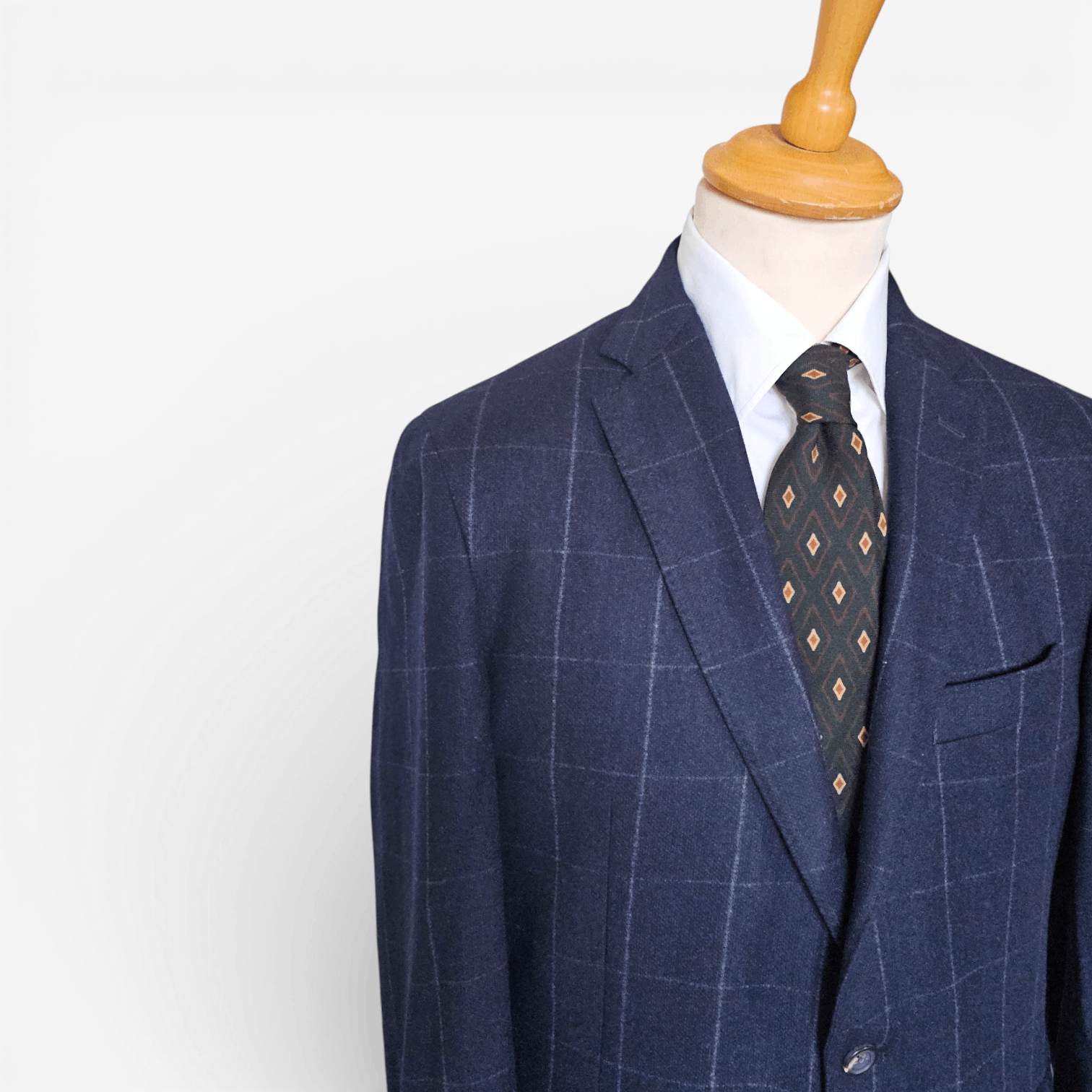 Hackett Hackett Savile Row Striped Blazer Jacket Wool Cashmere Size 42L - 3 Thumbnail