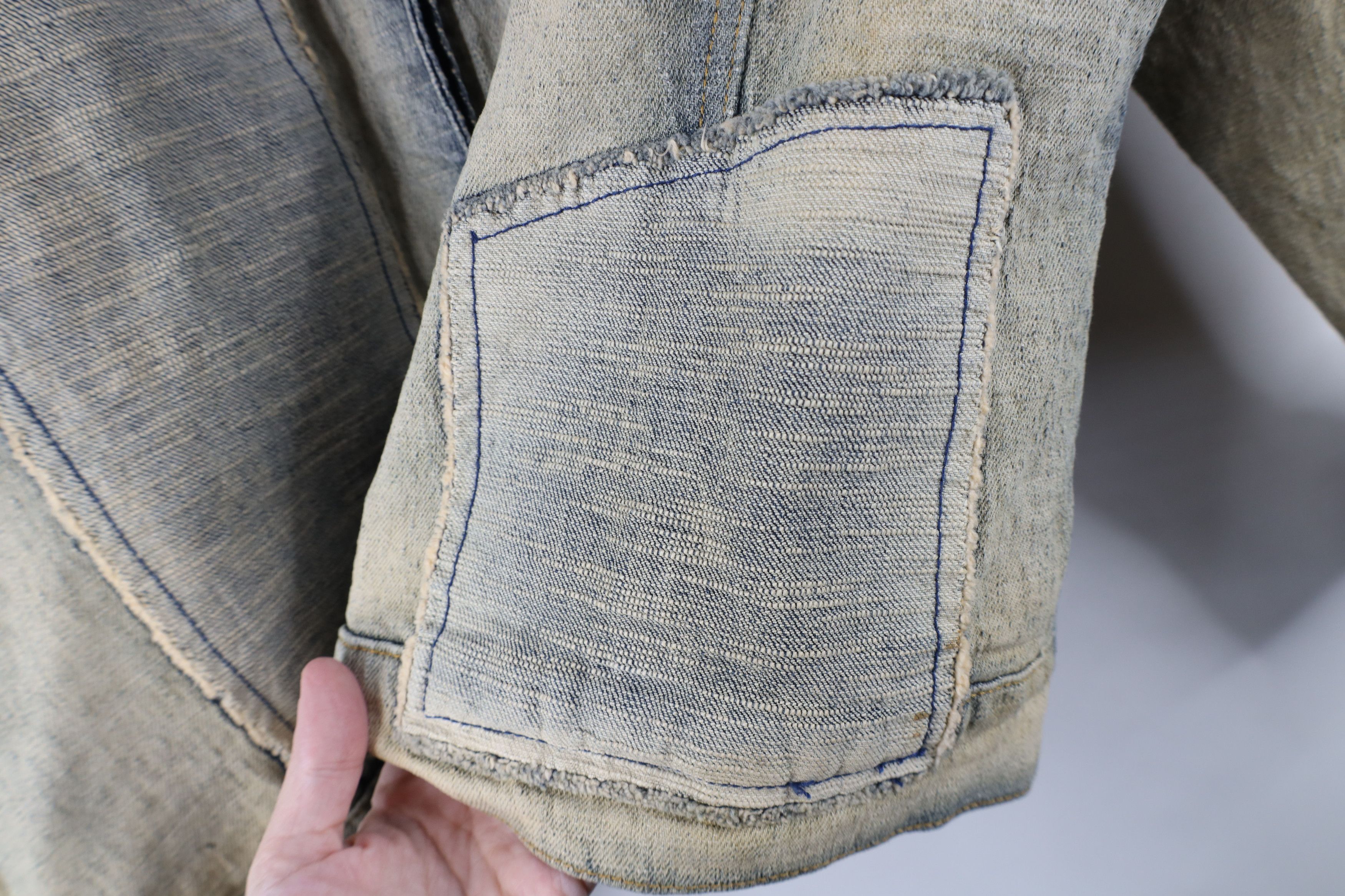 Fubu Vintage FUBU Stretch Denim Jean Trucker Jacket Acid Wash Size XXL / US 16-18 / IT 52-54 - 4 Thumbnail