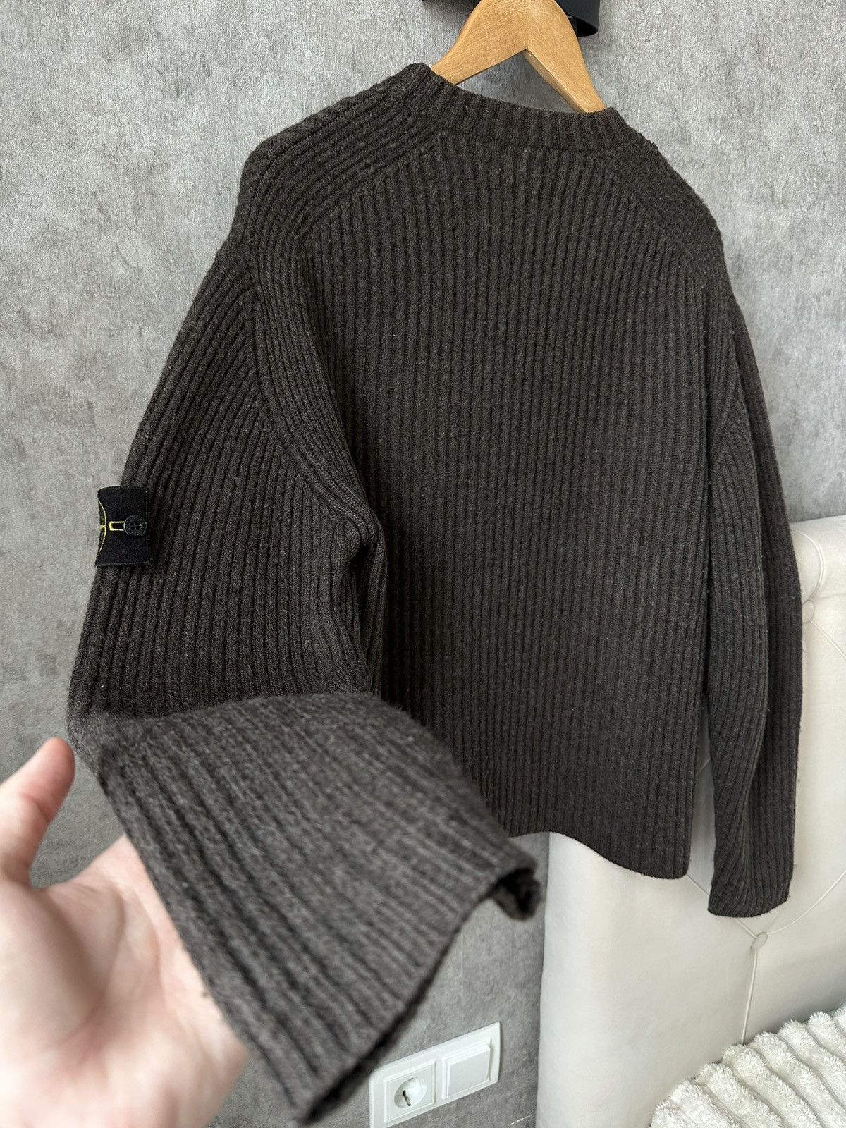 Stone Island Stone island/ Winter 2001 sweater 100% wool Size US M / EU 48-50 / 2 - 2 Thumbnail