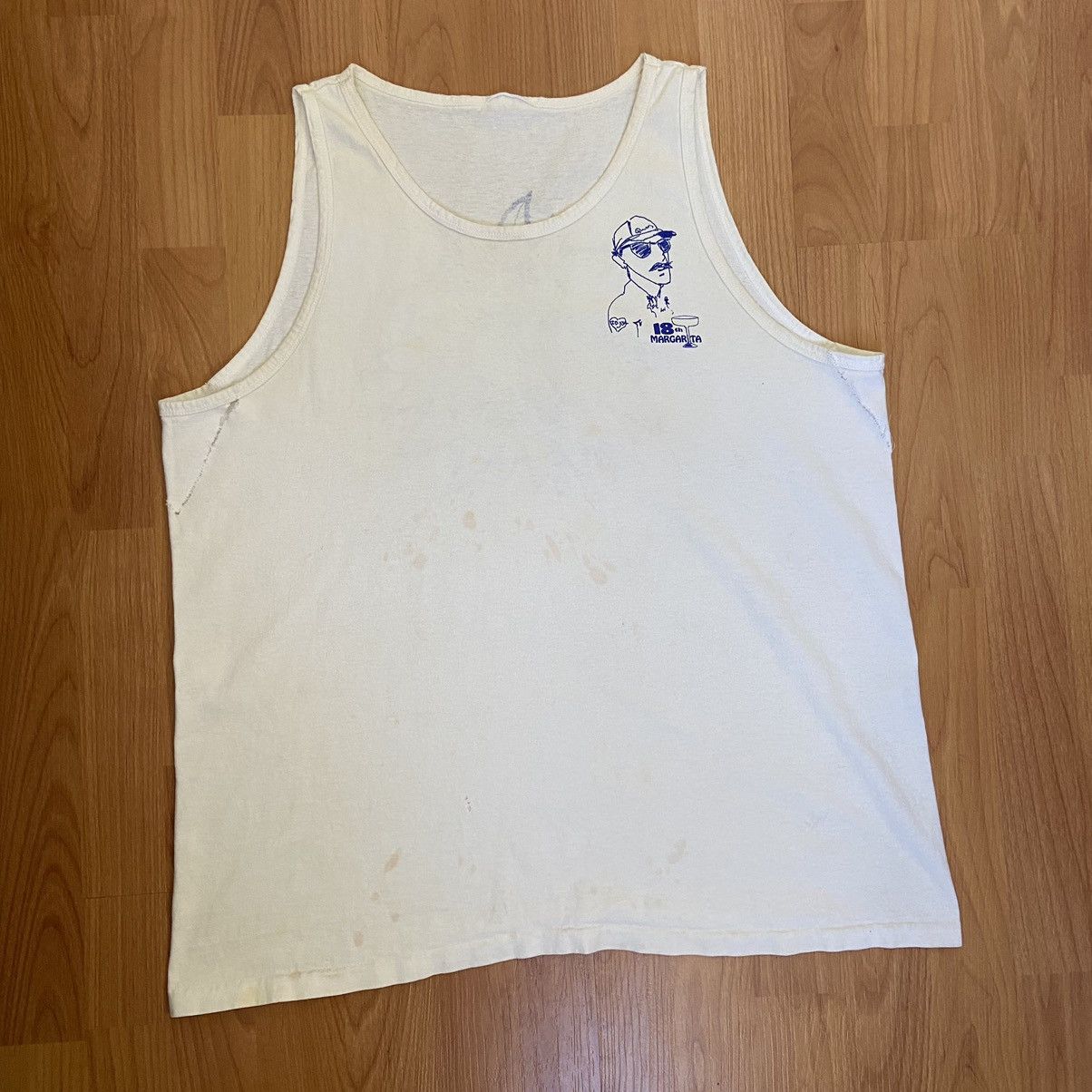 Vintage Vintage 18th IB Margarita Volleyball Tournament Tank Top XL Size US XL / EU 56 / 4 - 2 Thumbnail