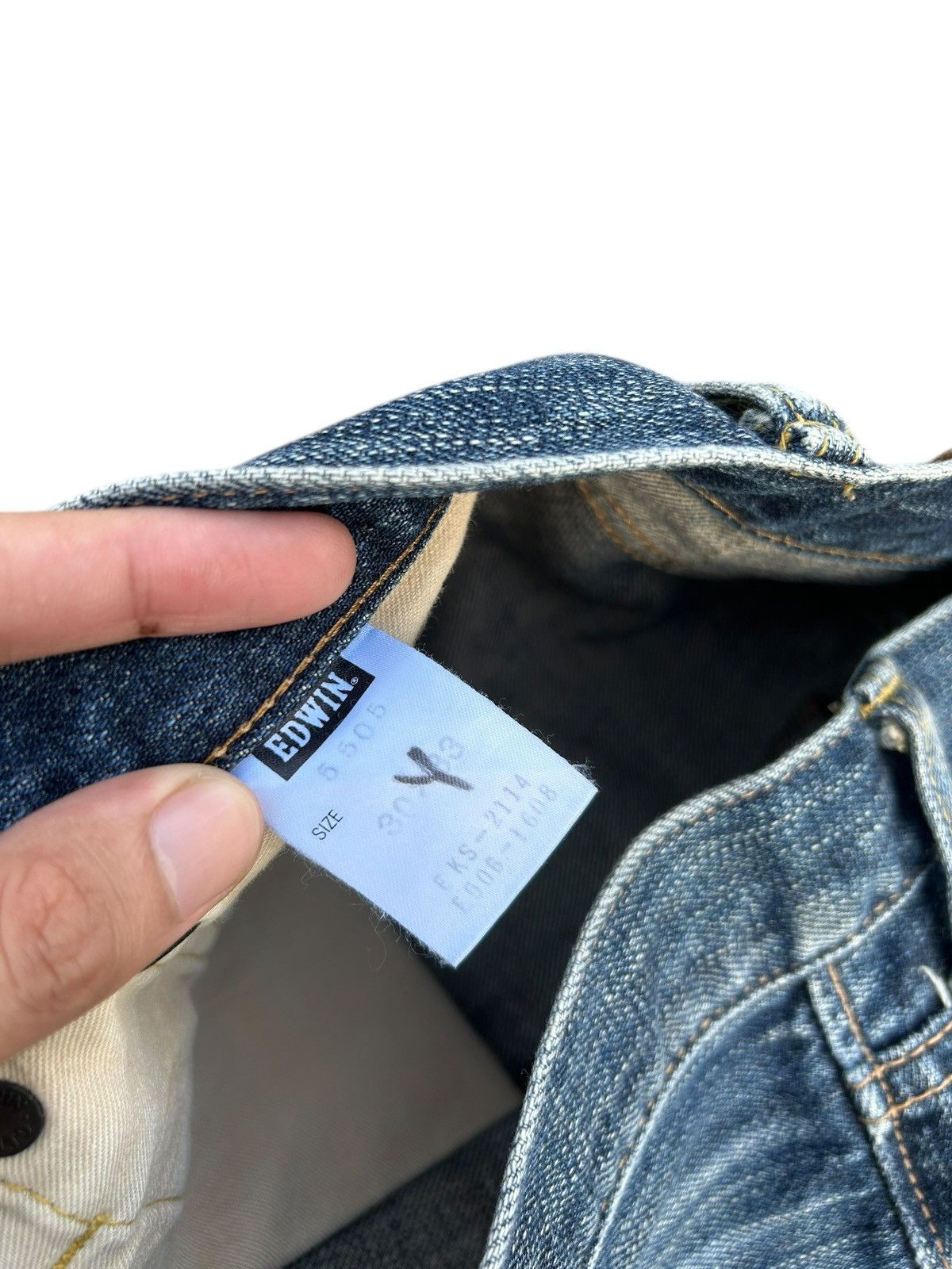 Kapital Vintage Edwin 505zx Selvedge Distressed Denim Jeans Size US 30 / EU 46 - 5 Thumbnail