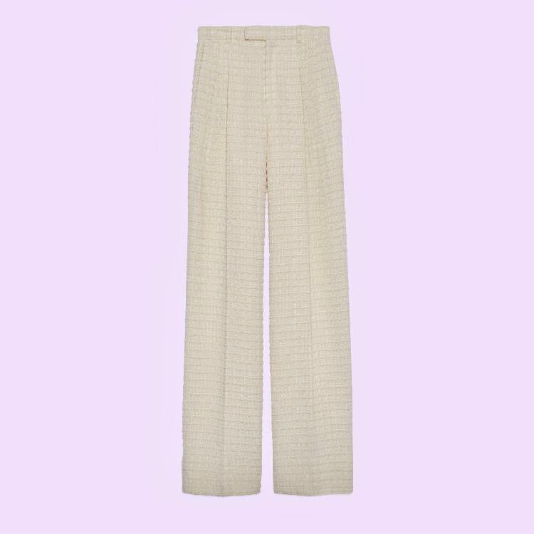 Gucci Gucci Tweed Pant SIZE 40 Size ONE SIZE - 1 Thumbnail