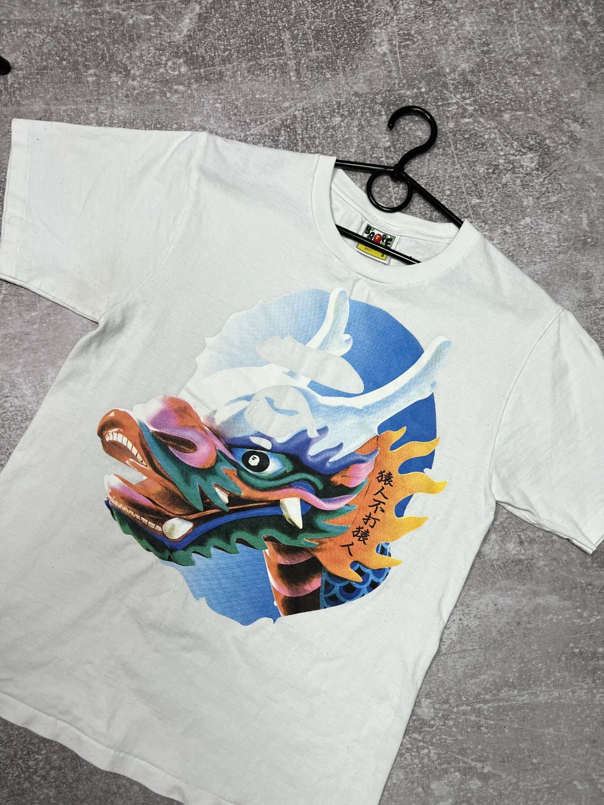 Bape Bape A Bathing Ape “Dragon Boat” Japan T Shirt Size S Size US S / EU 44-46 / 1 - 2 Thumbnail