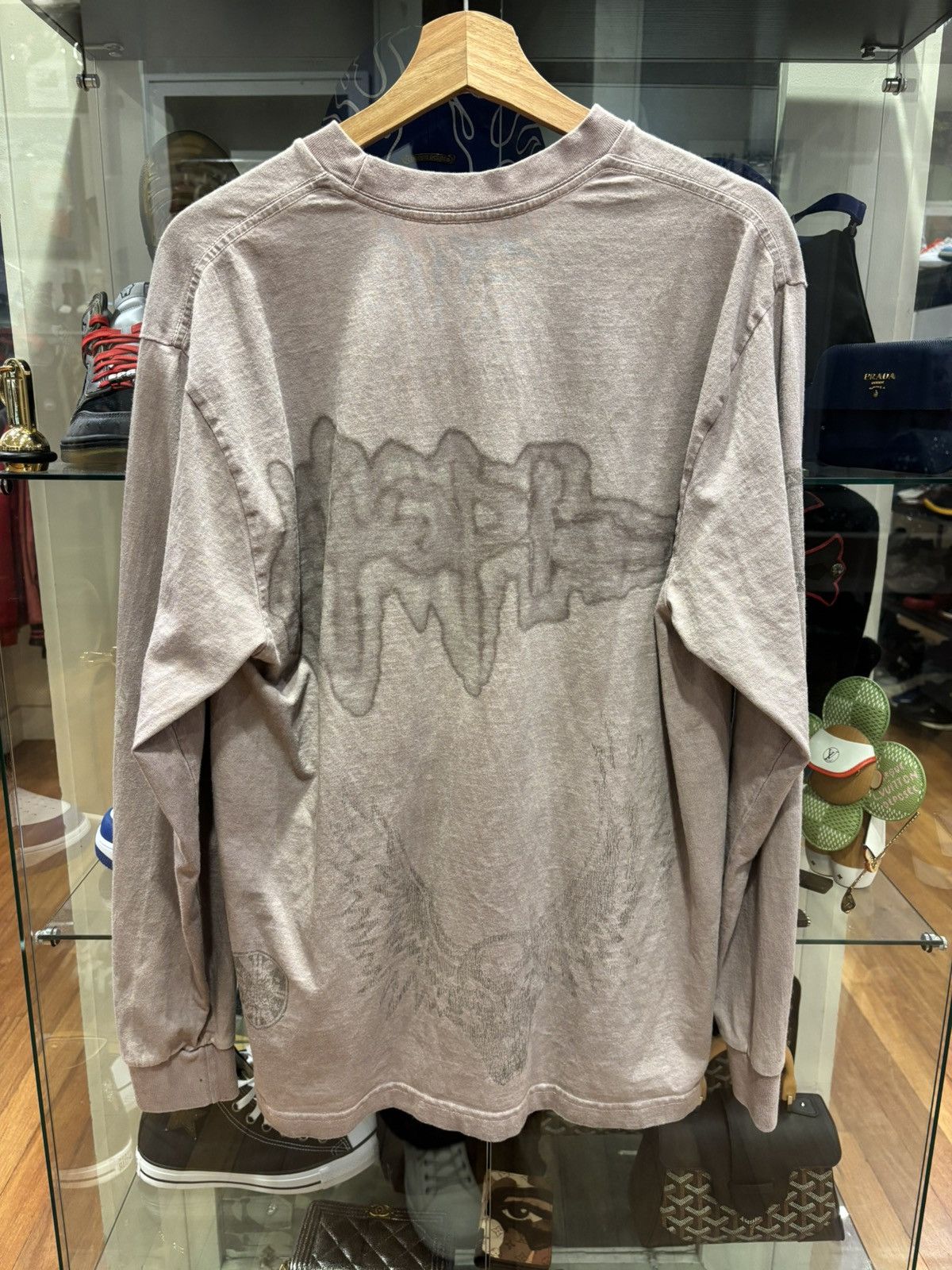 Travis Scott Travis Scott Utopia Washed Pink Tour Long Sleeve Size US L / EU 52-54 / 3 - 2 Thumbnail