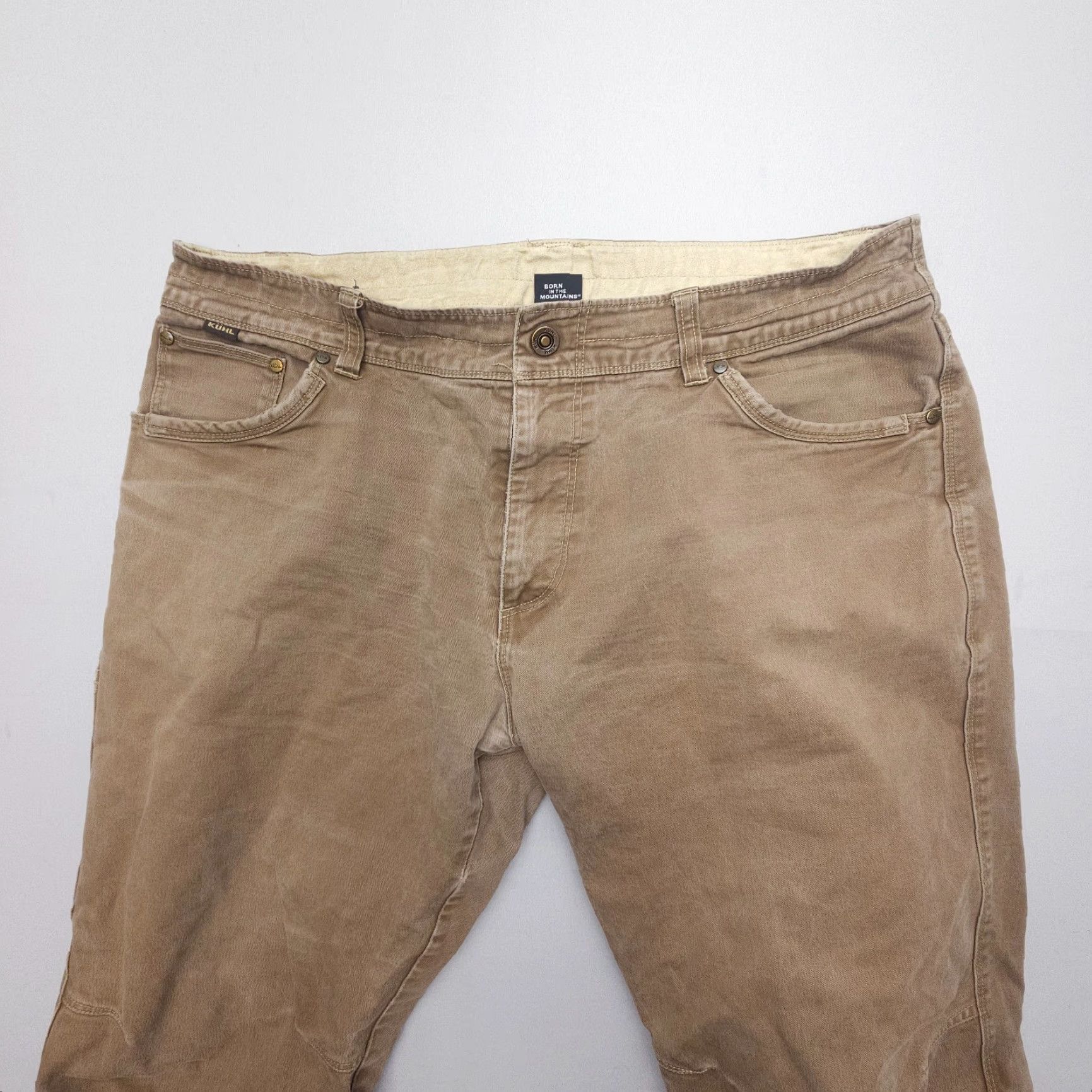 Vintage Kuhl Rydr Pants Mens 38 x 32 Brown Workwear Heavyweight Patina Dye Field Bush Size US 38 / EU 54 - 6 Thumbnail