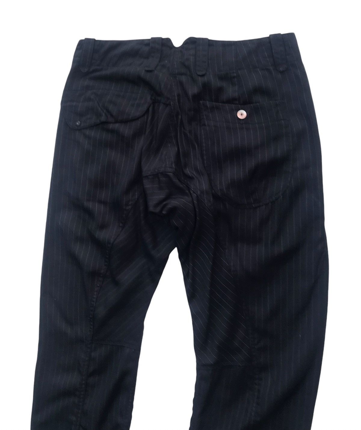 Japanese Brand Maktig Pinstripe Streetwear Fashion Light Pants Size US 31 - 12 Thumbnail