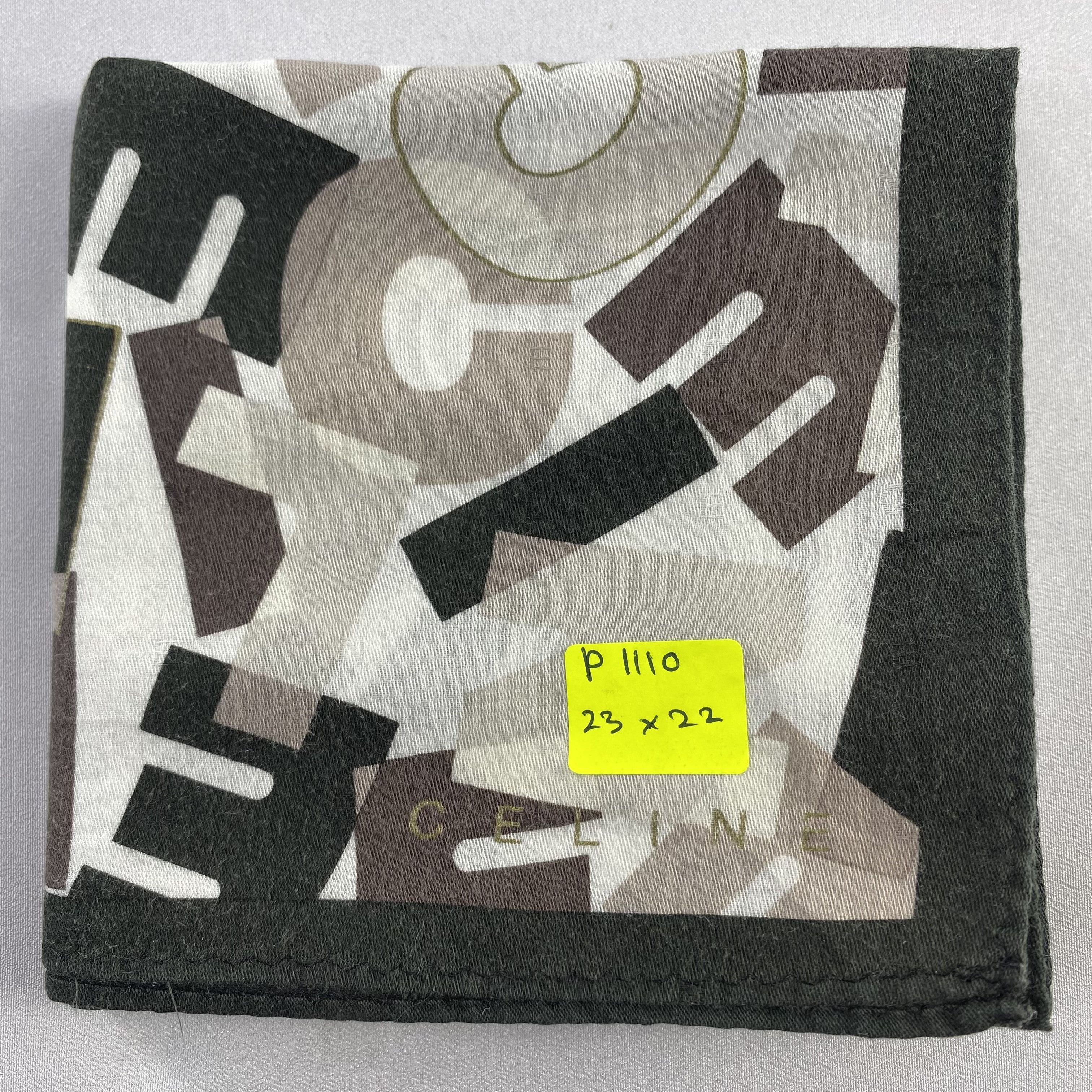 Celine × Vintage Celine Handkerchief / Neckerchief / Bandana-P1110 Size ONE SIZE - 5 Thumbnail