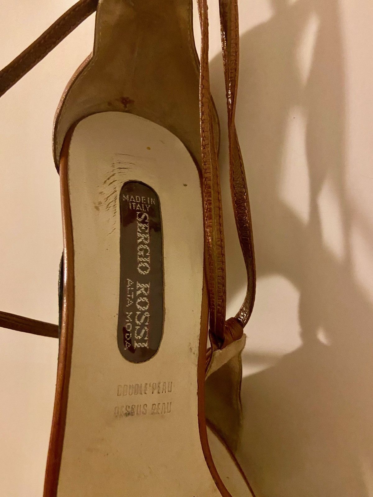 Sergio Rossi Brown Sergio Rossi High Heels Size US 6.5 / IT 36.5 - 3 Thumbnail