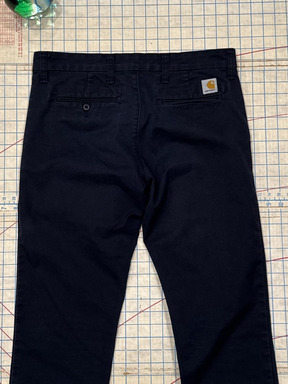 Carhartt Wip Carhartt WIP Sid Pant Mens Size 33 Navy Blue Size US 33 - 12 Thumbnail