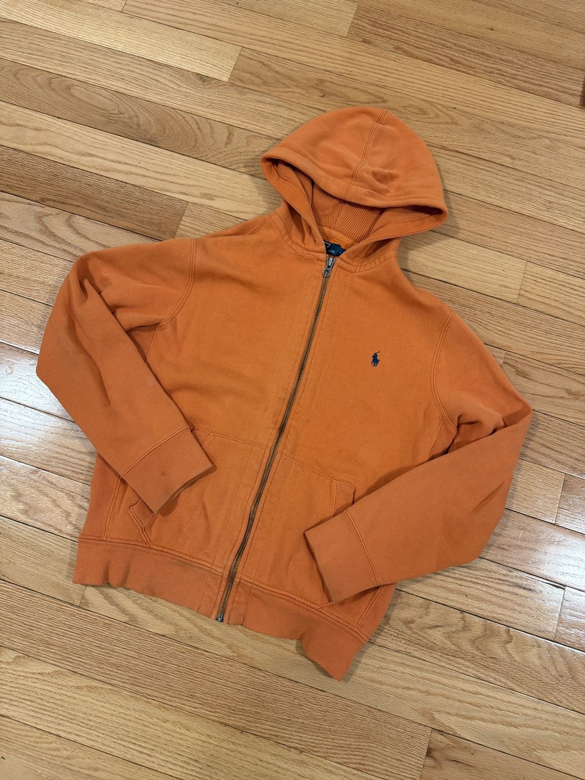 Polo Ralph Lauren 90s Polo Ralph Lauren Zip Hoodie Size US L / EU 52-54 / 3 - 1 Thumbnail