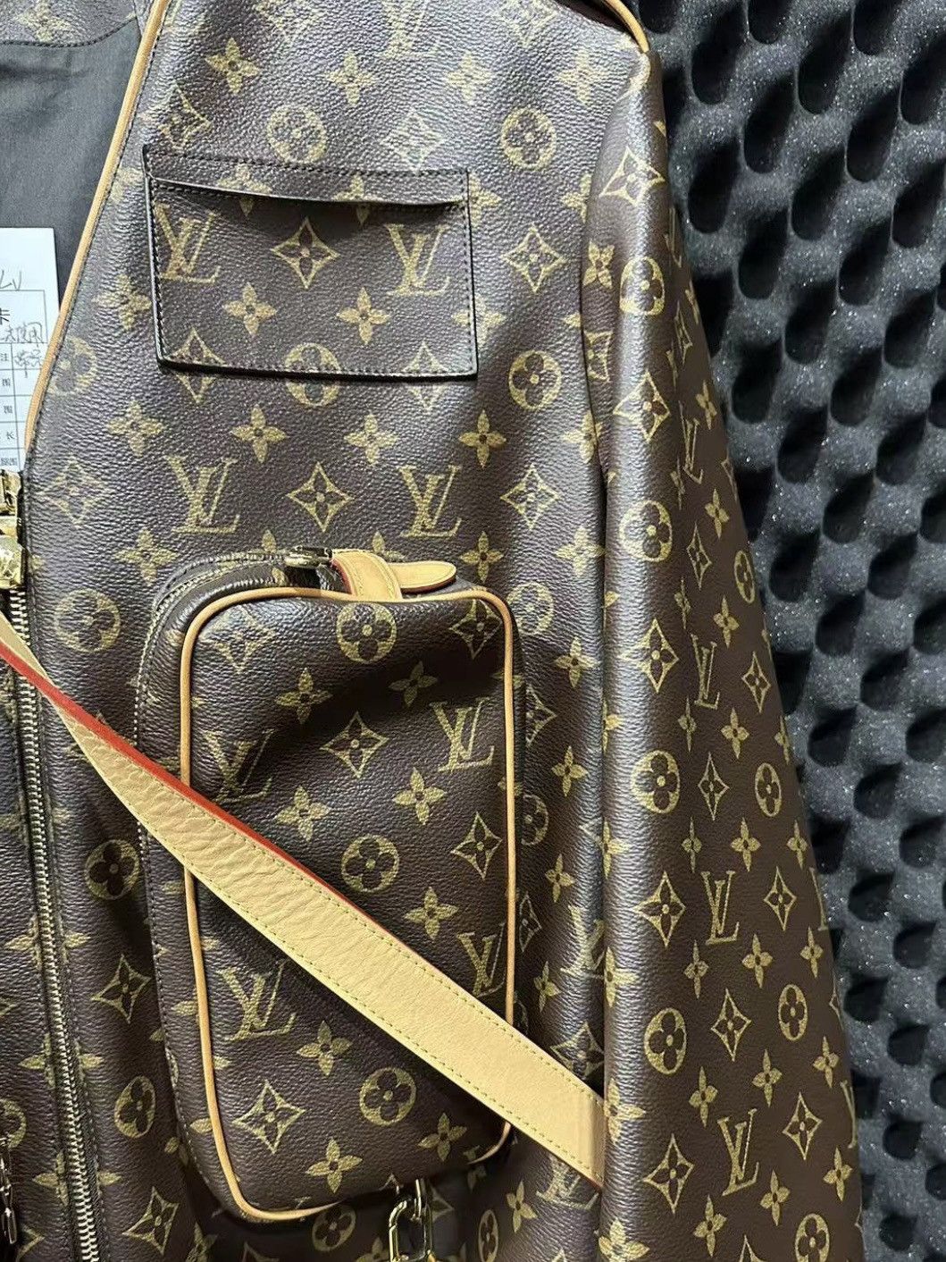 Louis Vuitton Ebene Monogram Canvas Admiral Jacket Gold Hardware Size US S / EU 44-46 / 1 - 7 Thumbnail