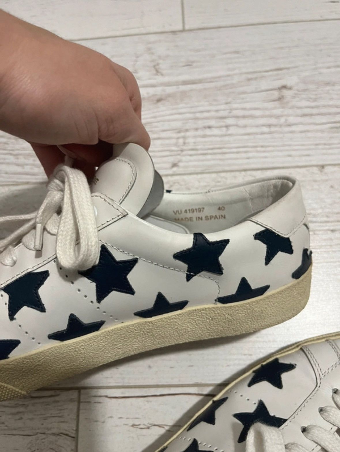 Saint Laurent Paris Saint Laurent Court Size US 10 / IT 40 - 4 Thumbnail