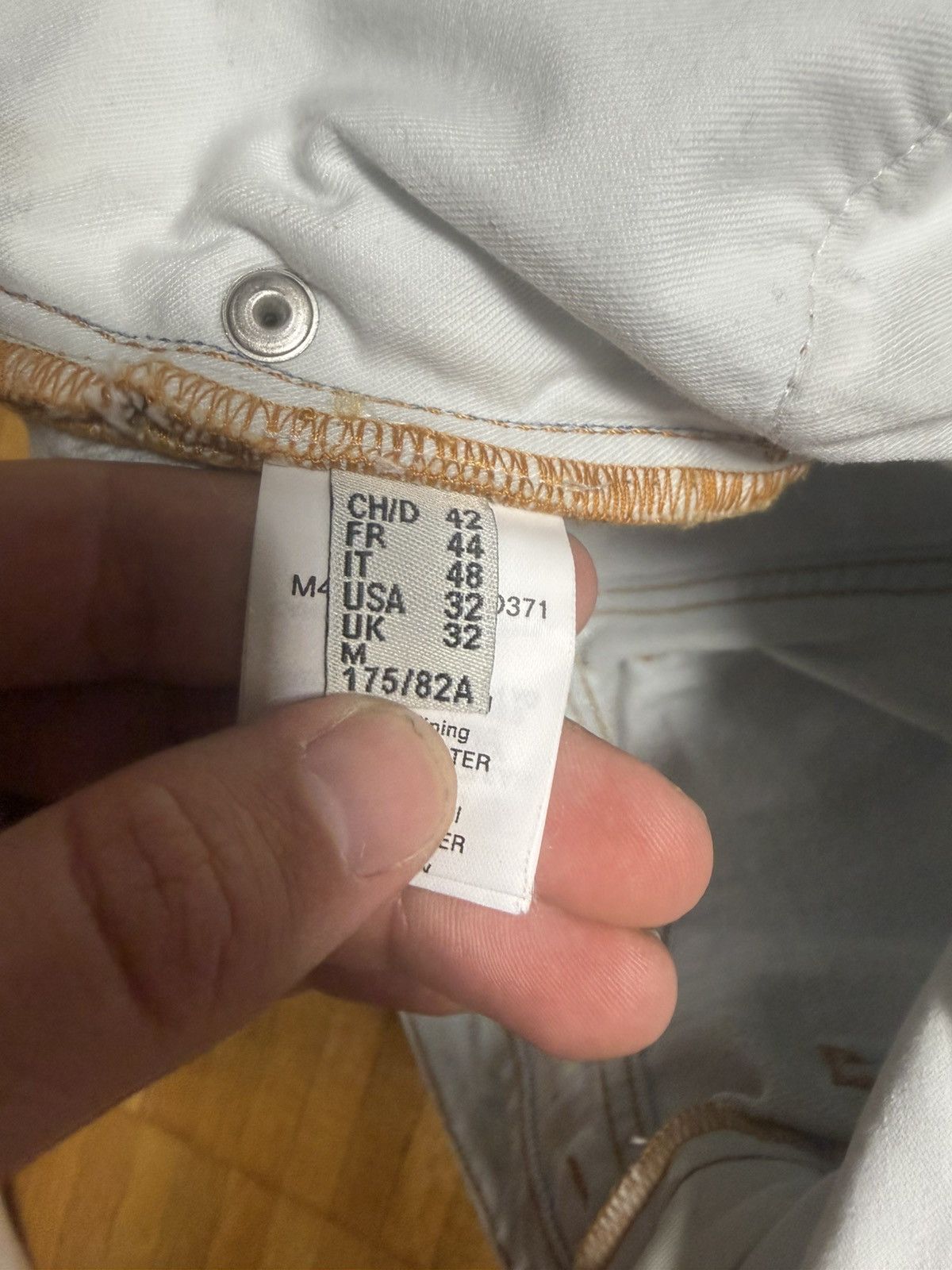 Bally Luxury Bally Light Grey Jeans Size 32 / IT48 Straight Fit Size US 32 / EU 48 - 5 Thumbnail